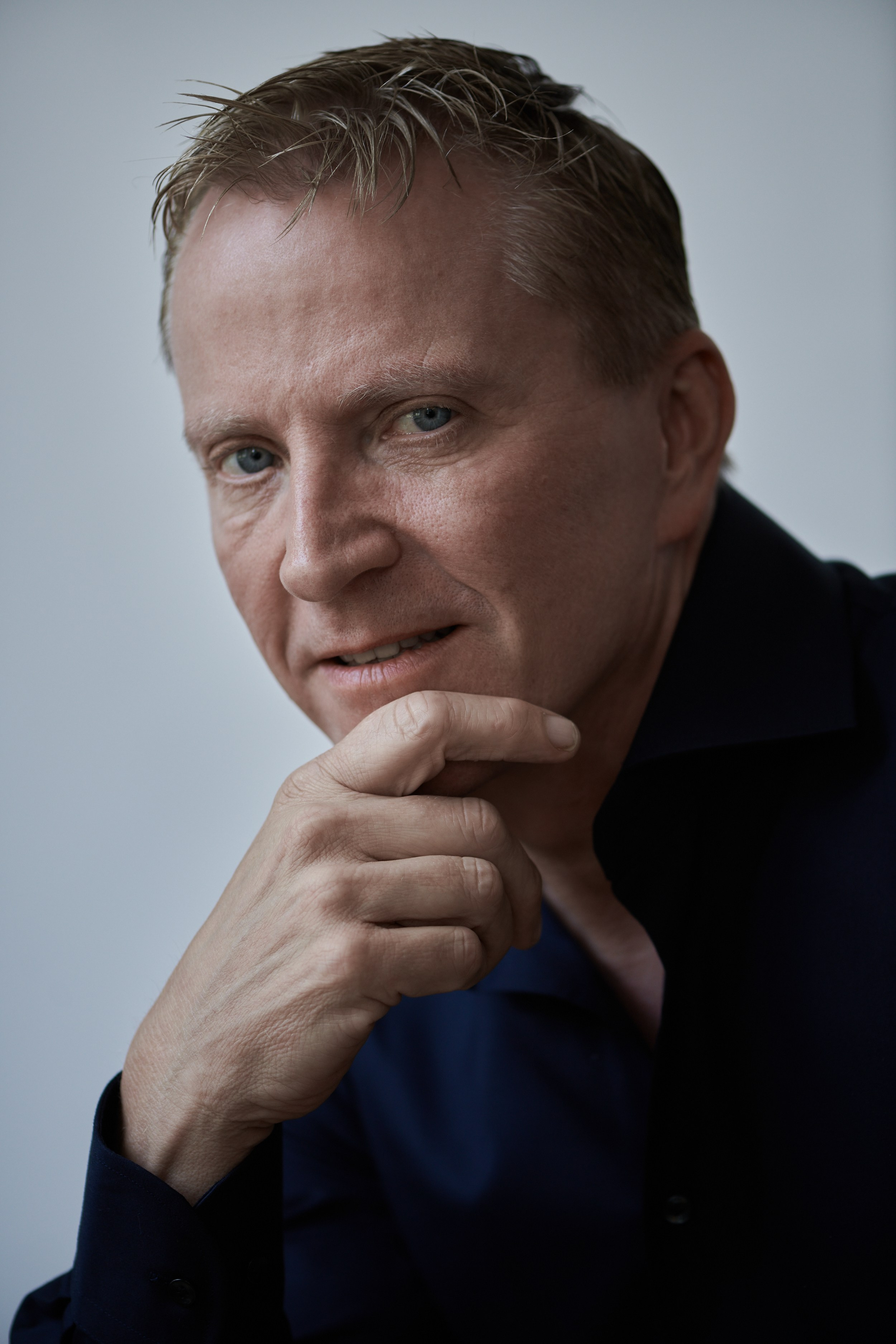 Headshot portrait of a man from Amsterdam
