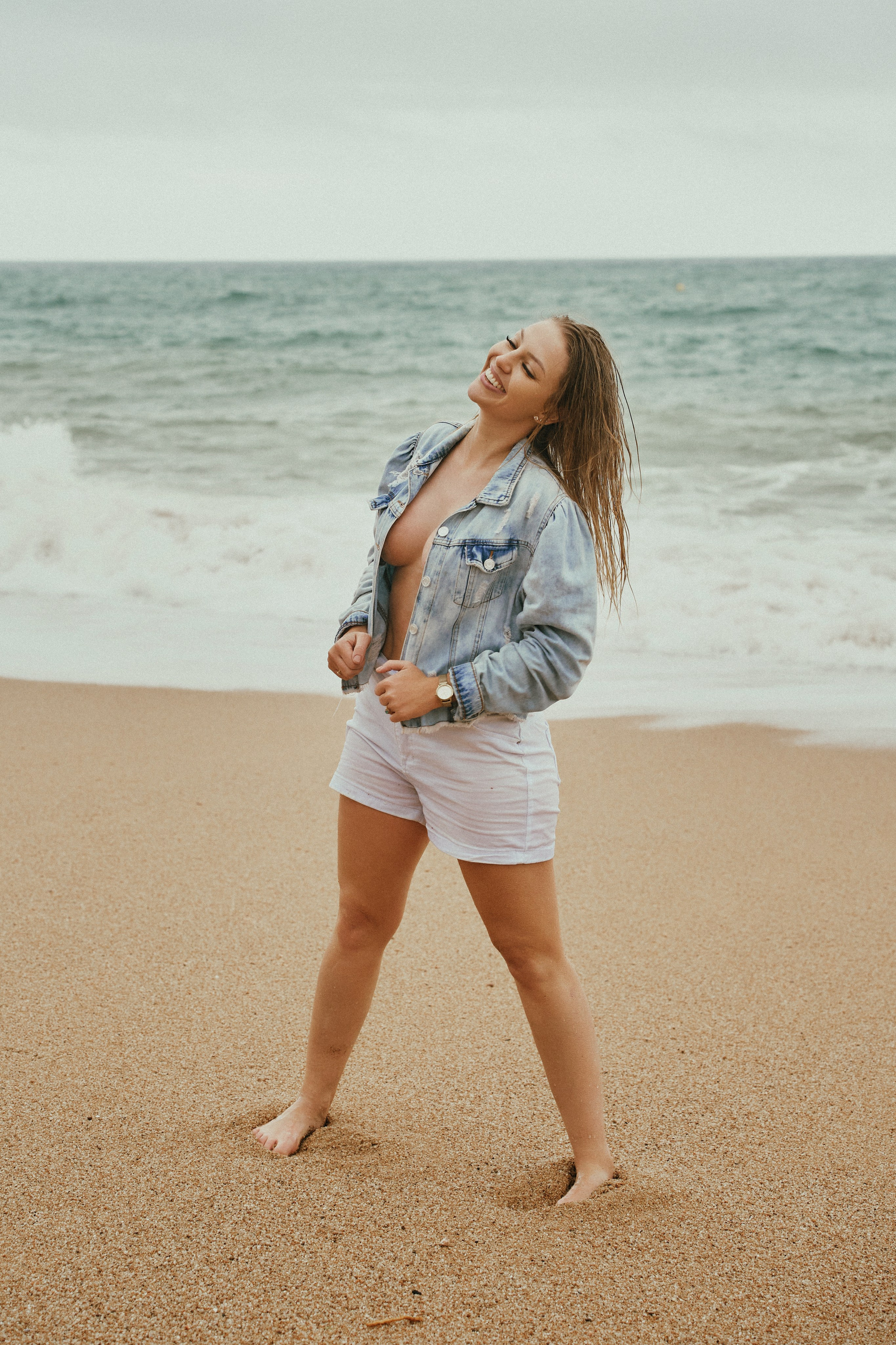 Дани. Съемка в шторм. Фотограф в Барселоне Жанна Захарченко