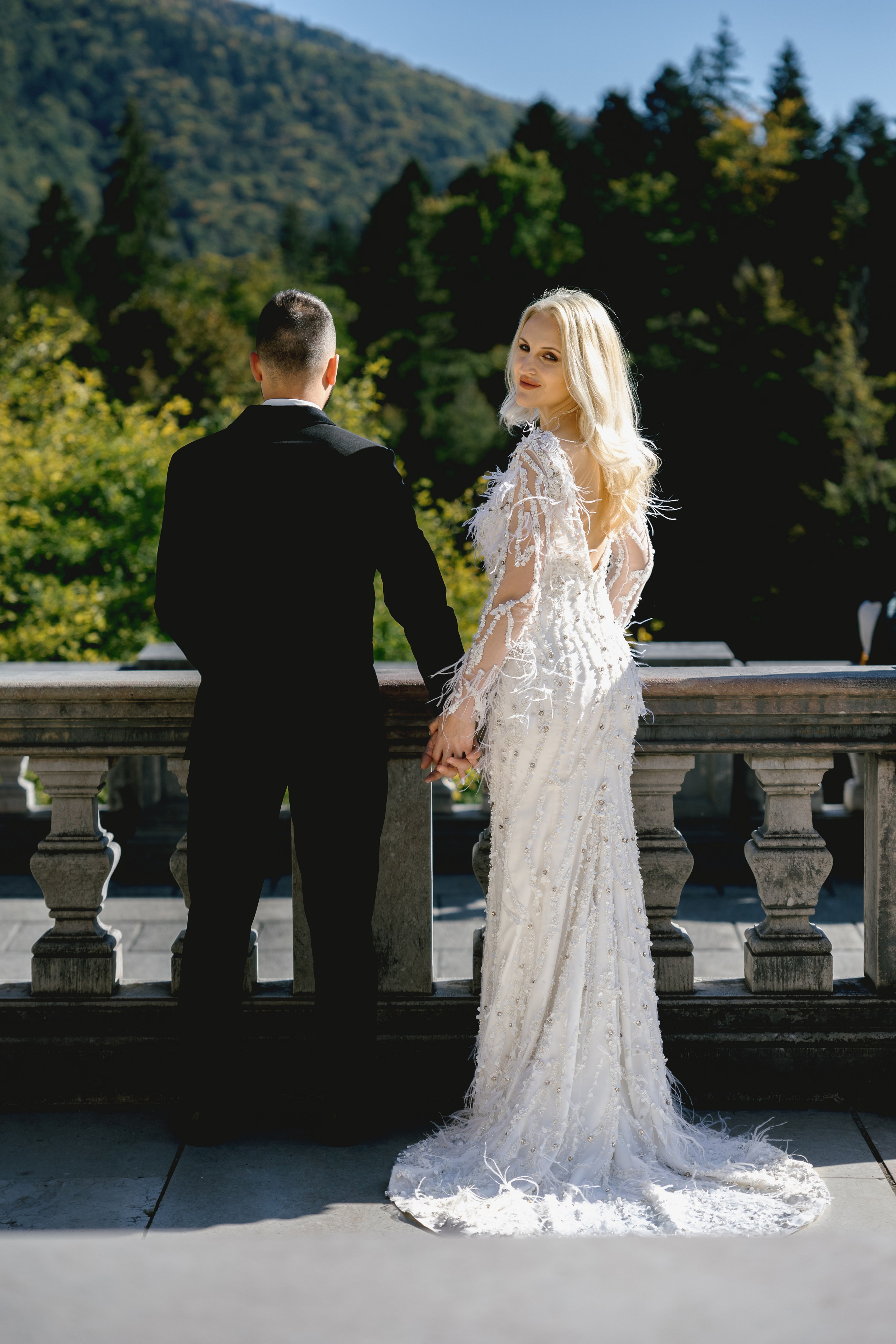 After Wedding de vis la Sinaia: O poveste de dragoste continuă. MDimaFotoStudio. Fotograf de nuntă, evenimente private și de familie