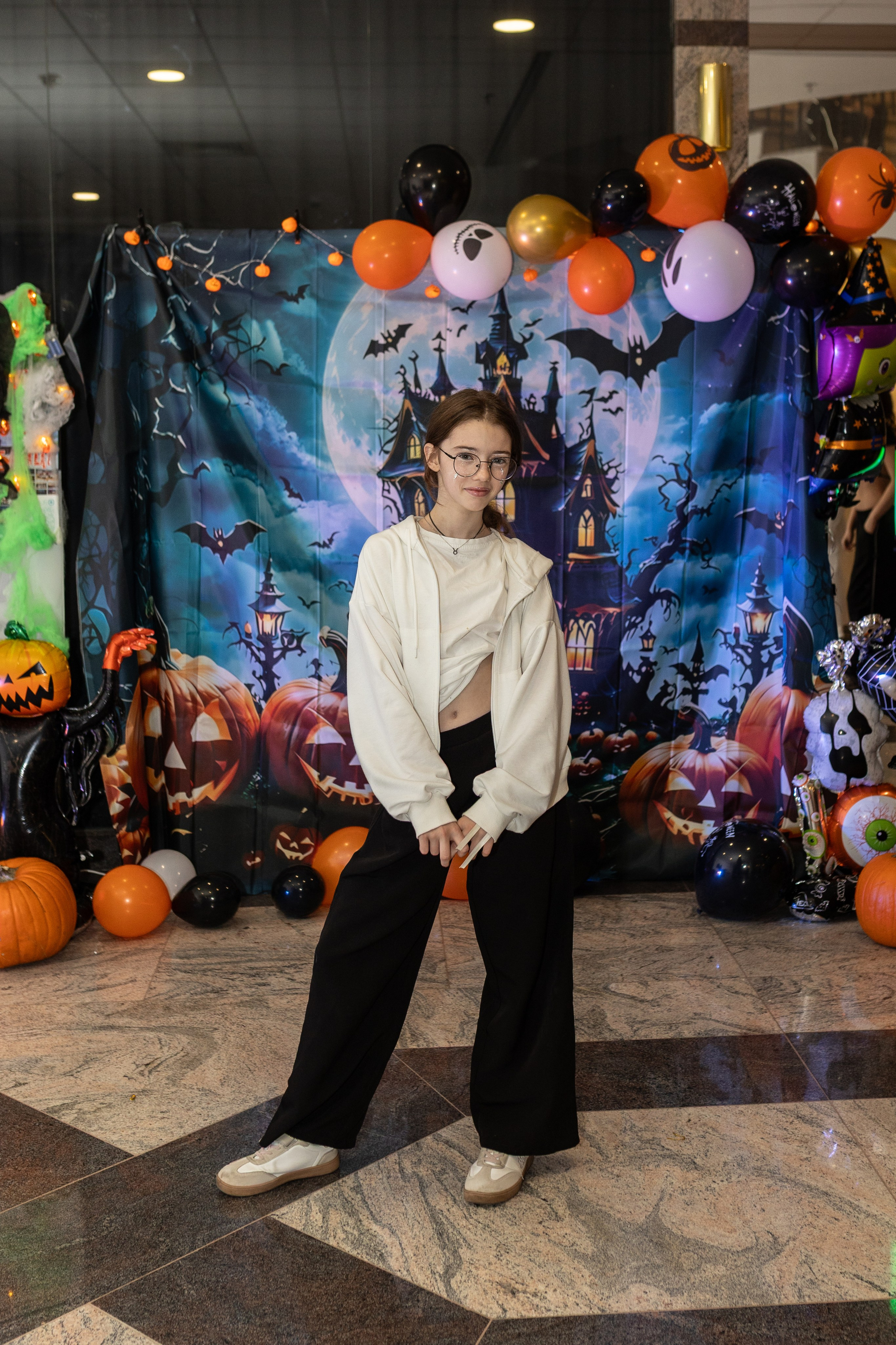 Leo dance studio Helloween 2025. Семейный и детский фотограф в Варшаве Мила Бобровская