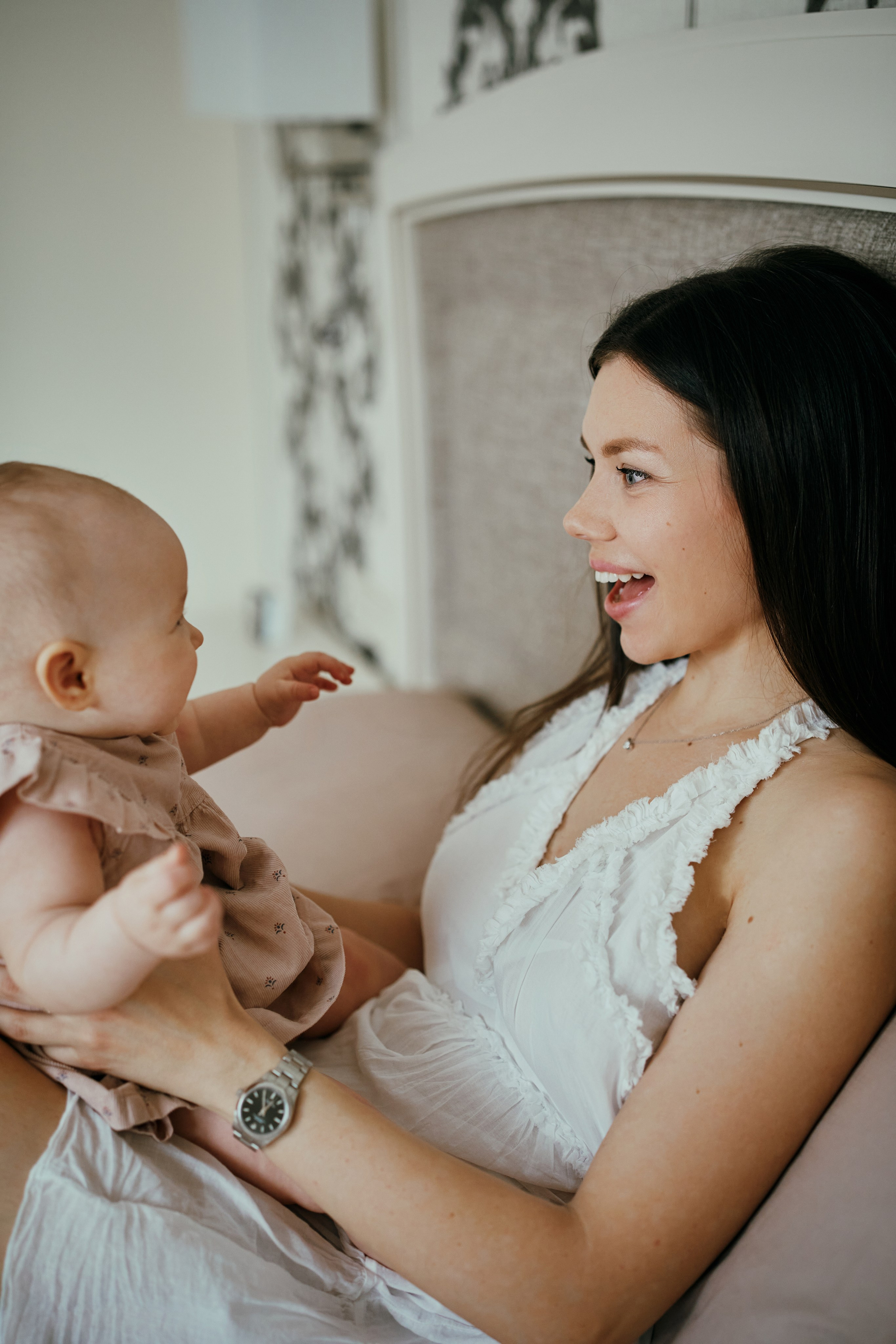 Юрий, Наталья и Алина. Первый новый год. Фотограф в Барселоне Жанна Захарченко
