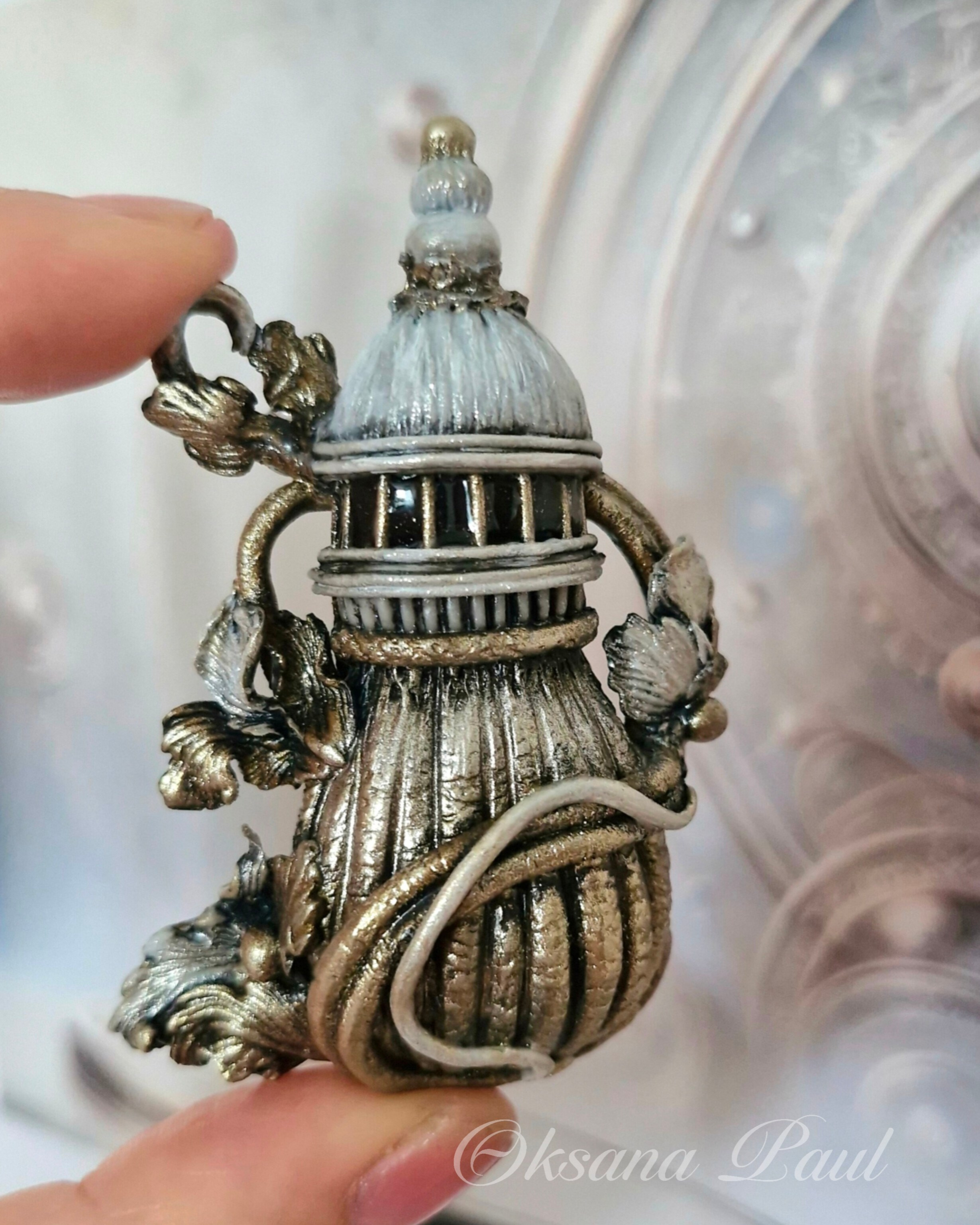 Магия в ладони / Magie in der Hand ➜. Oksana Paul-Gardinen-Design Oksana Paul ✧ Art of Gardinen & Textile Design ✧ Polymer Clay Art & Handmade Creatures