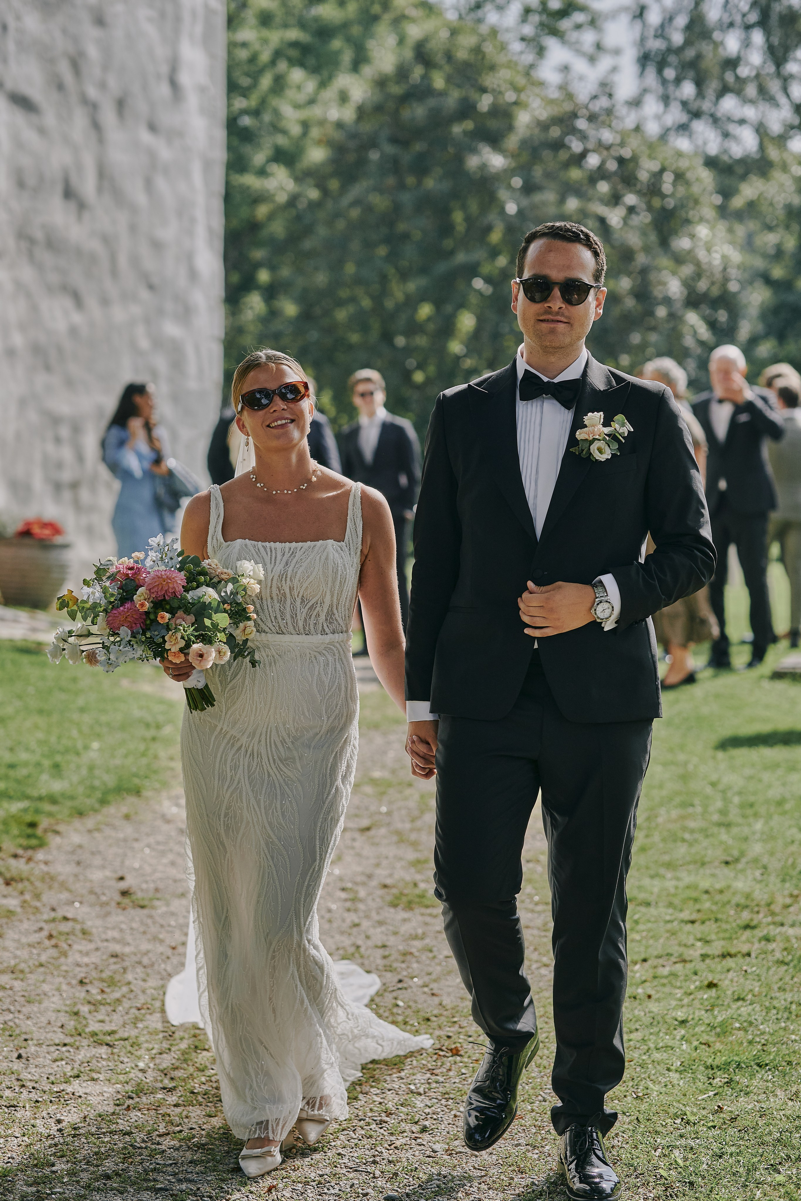 Brudeparet. Bryllupsfotogrfering 