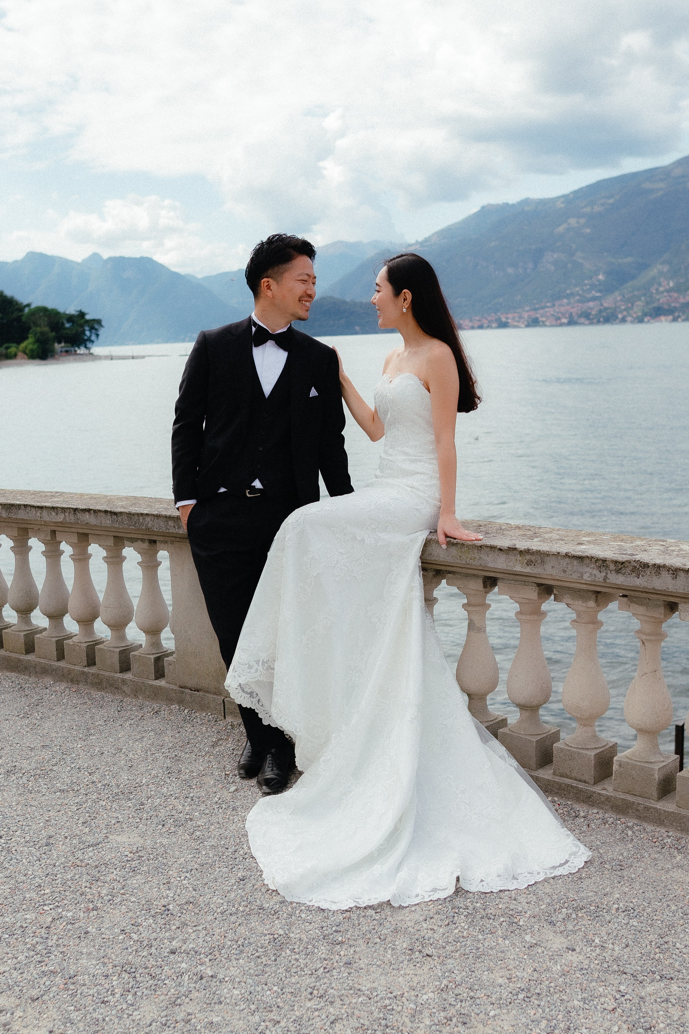 Kiy & Sho, Villa Melzi, Bellagio. Фотограф в Милане Анна Линник