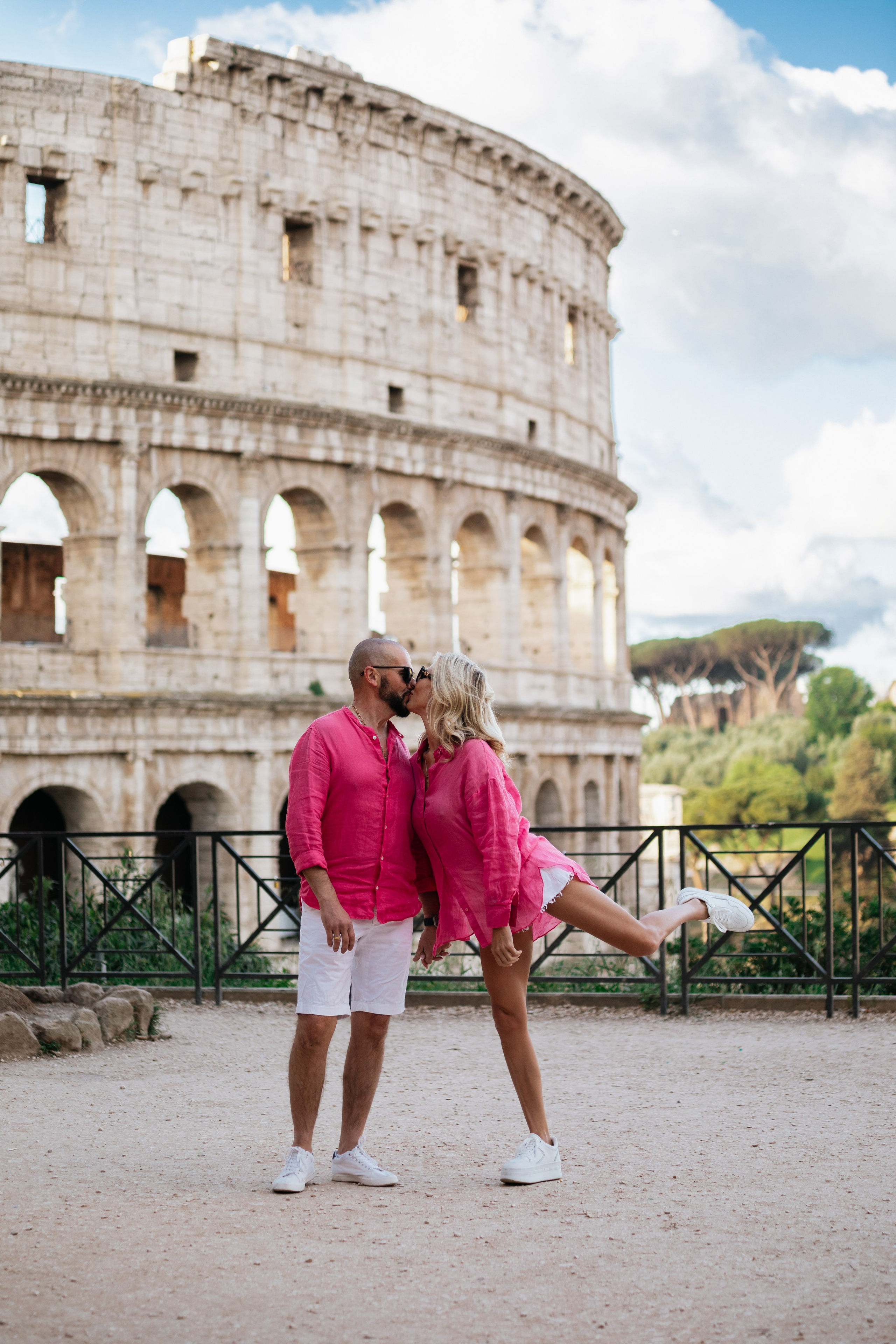 Aija & Sergej. Vacation photoshoot in Rome. Photographer in Rome