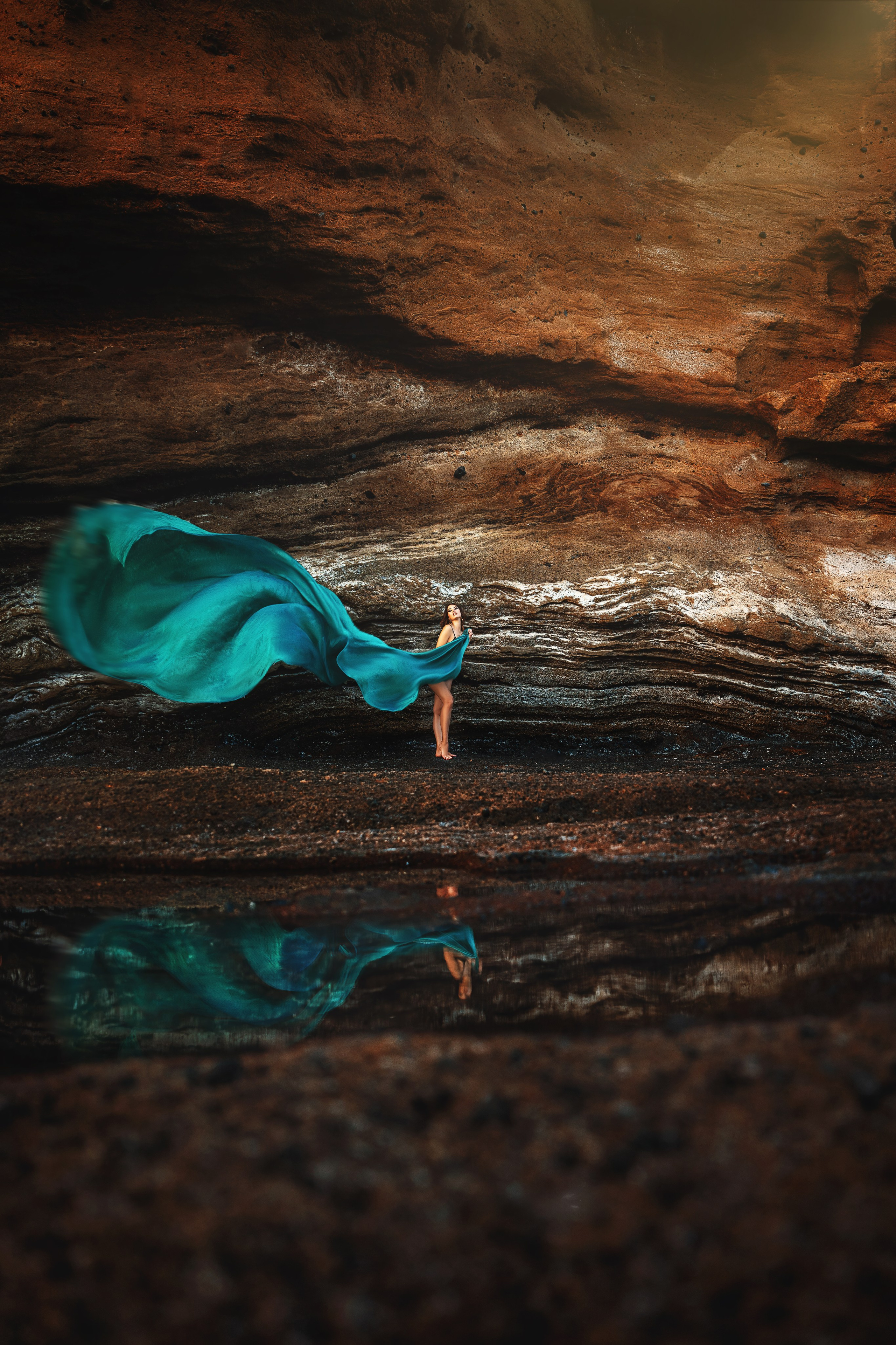 Шелк отрез 4 метра (разные цвета) 10€. Профессиональный фотограф на Тенерифе