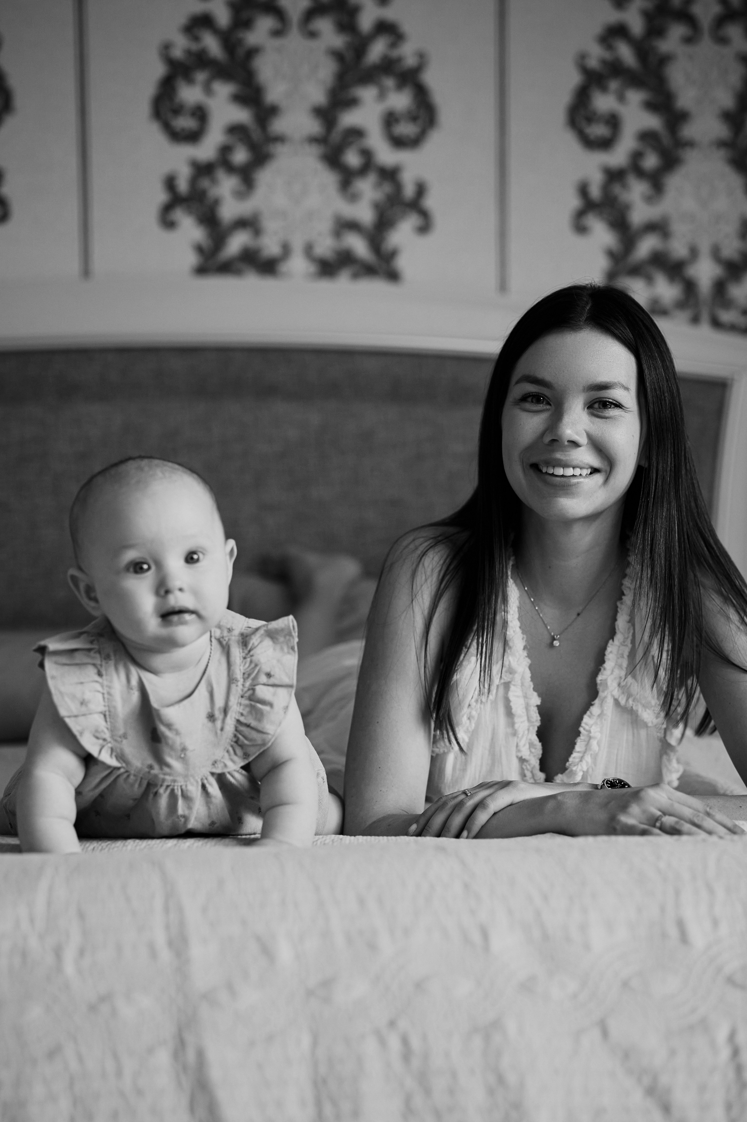 Юрий, Наталья и Алина. Первый новый год. Фотограф в Барселоне Жанна Захарченко