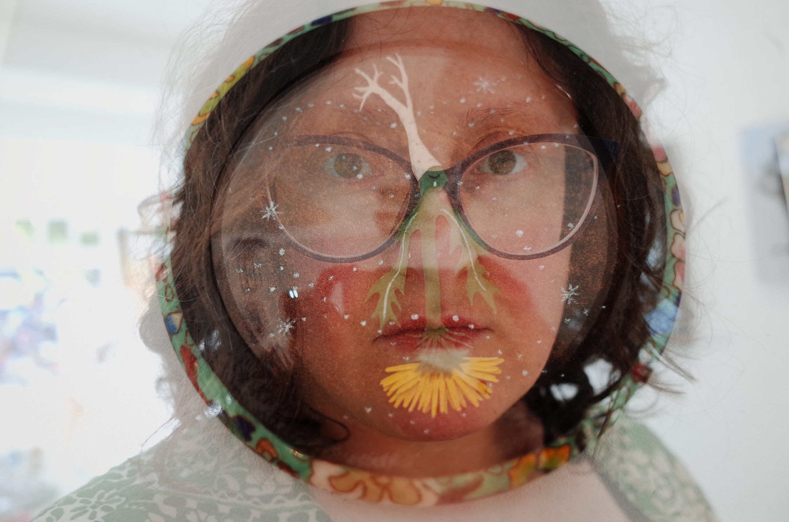 Art Touch performance. Victoria Dini. Art photography in London / Folkestone, UK