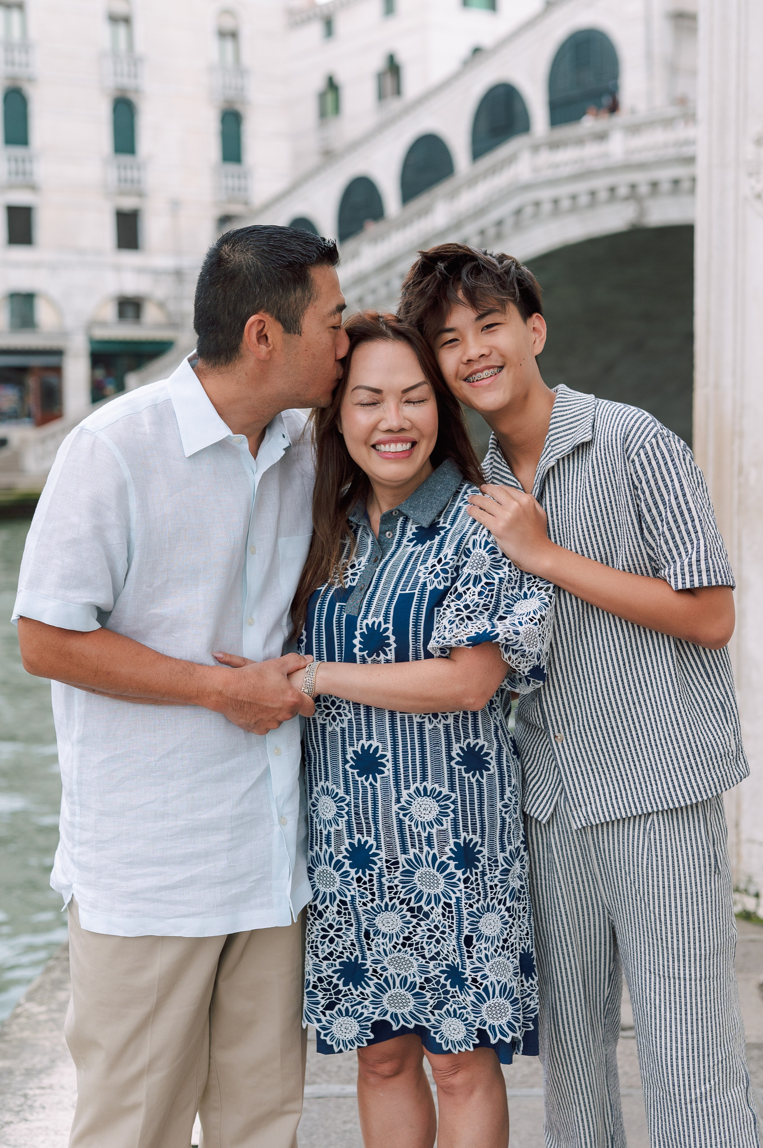Jennifer, Tim and Jayden. Photographer in Venice Anna Terzi