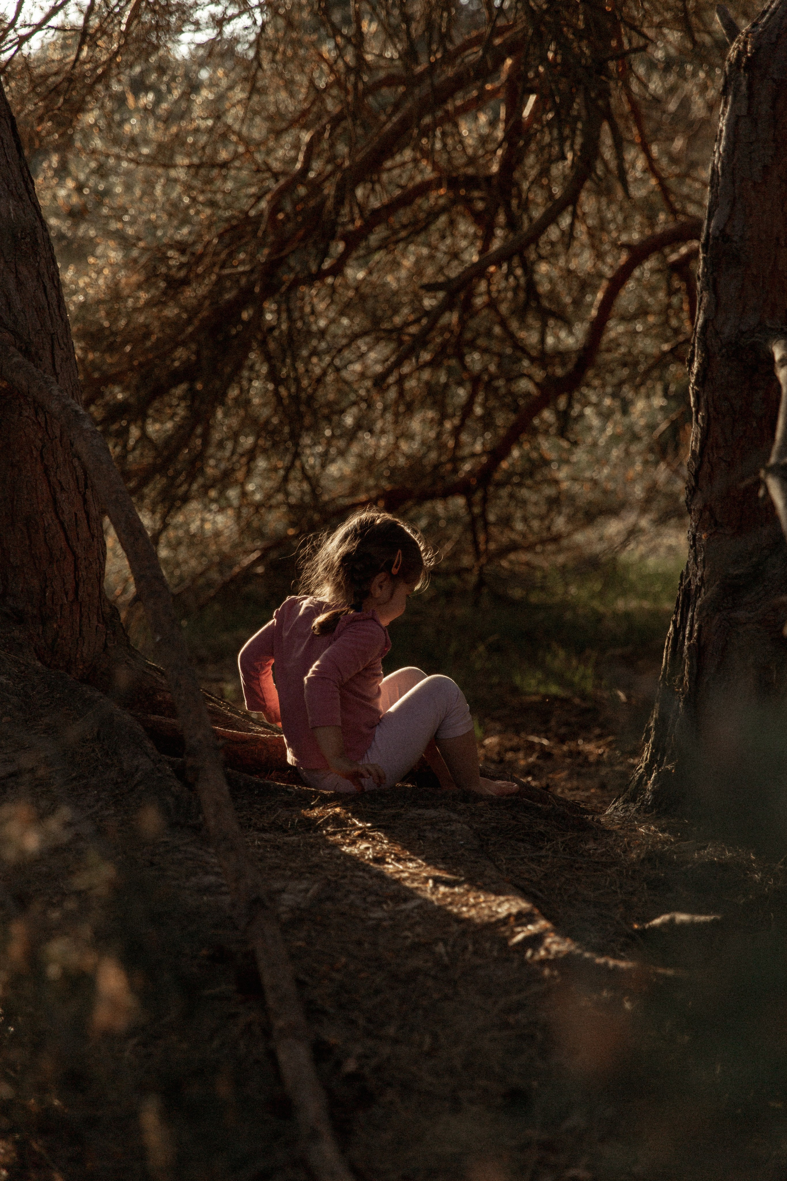 Family walk. True self