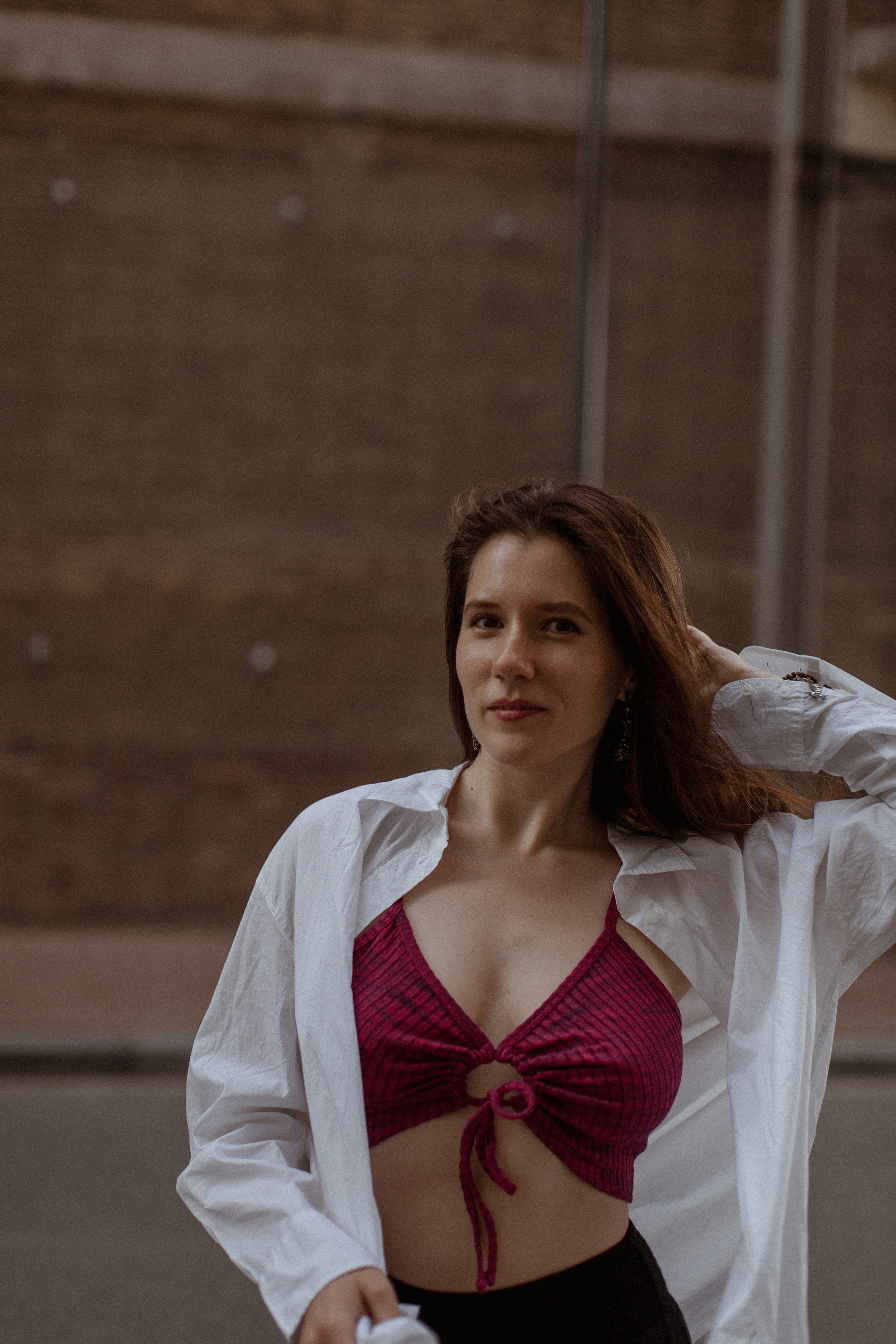 Oksana. The 1st photoshoot in life. True self