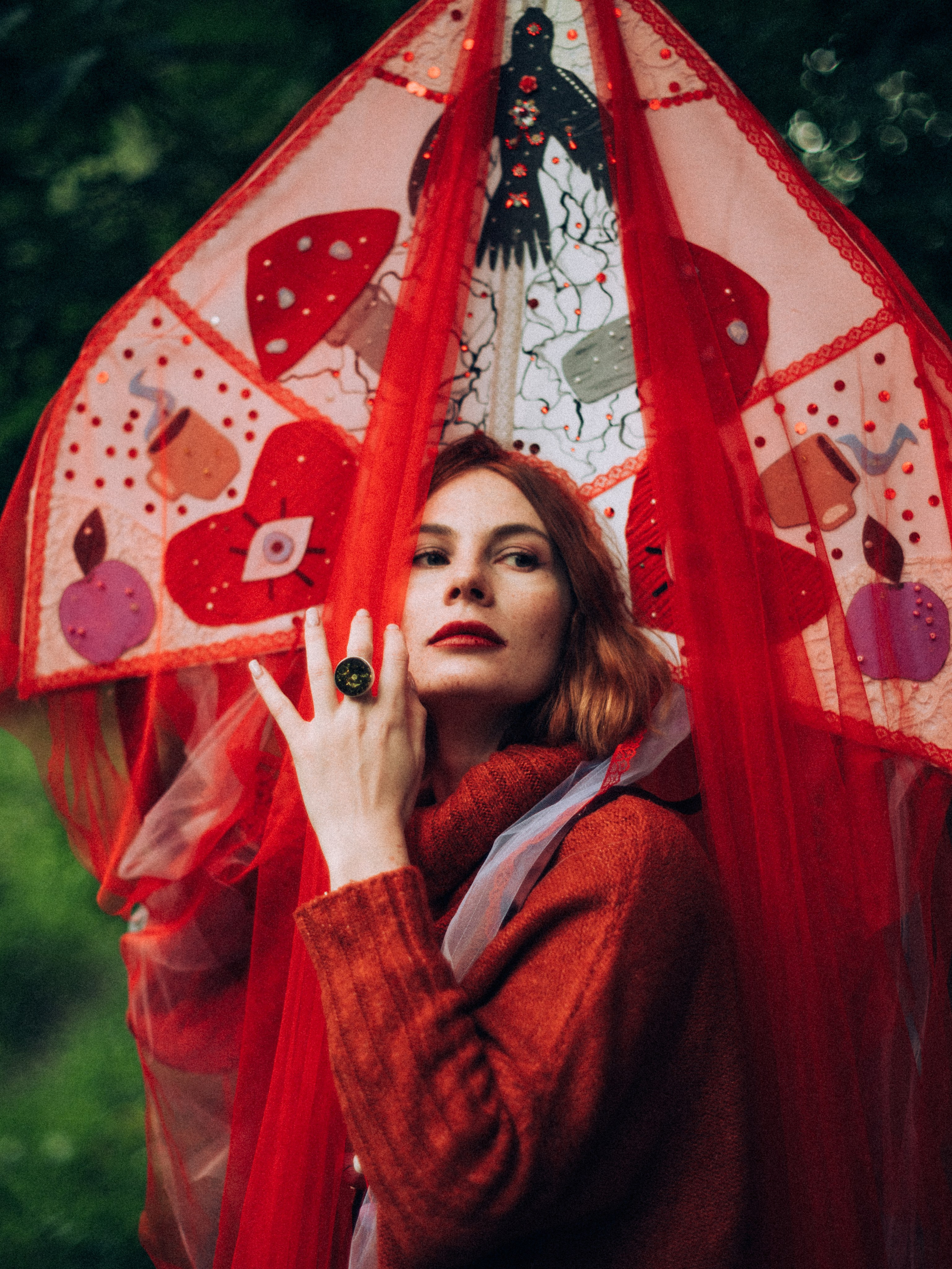 Witches' picnic — fantasy themed event. Moth & Moss Photography