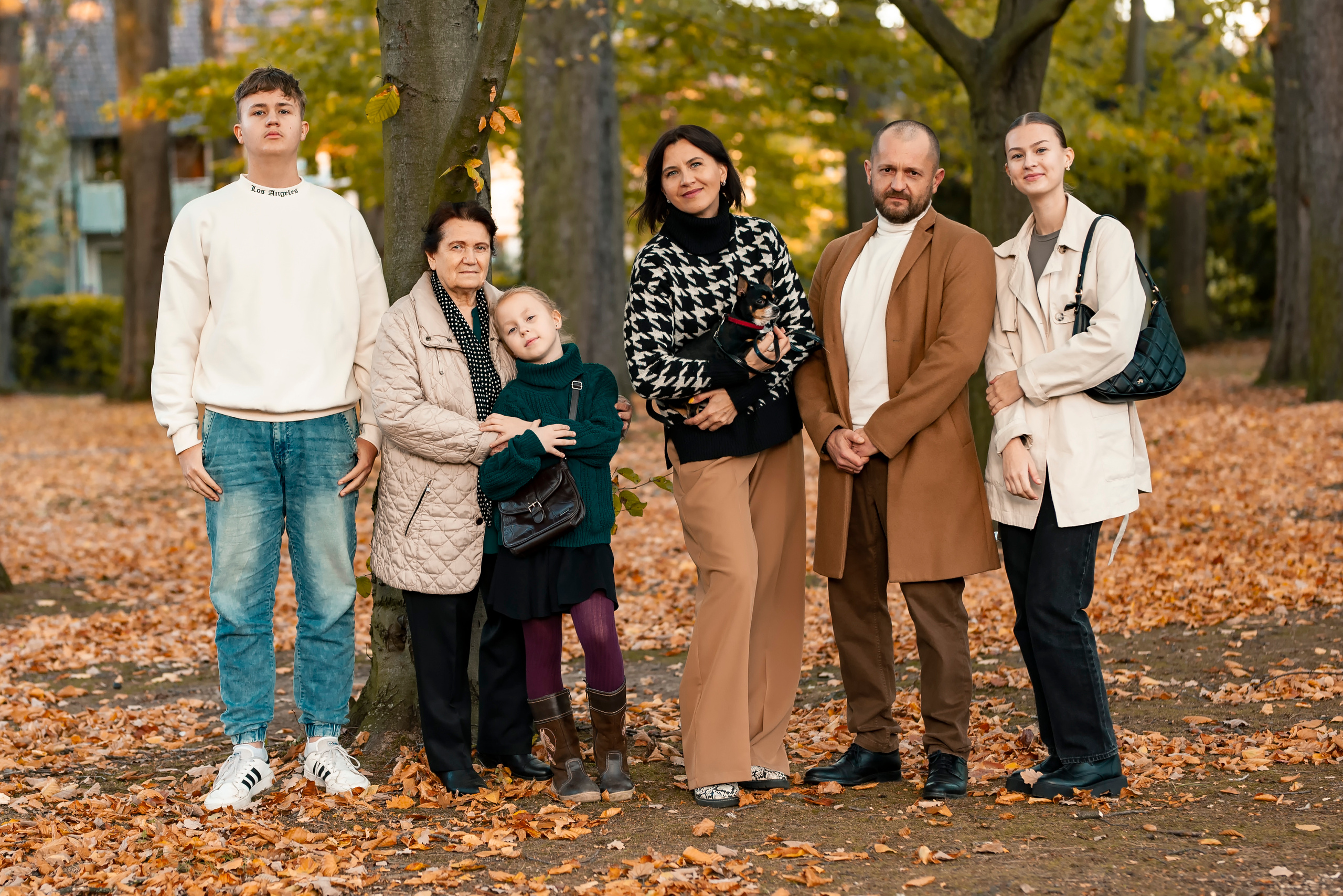 Familien Fotoshooting in der Natur