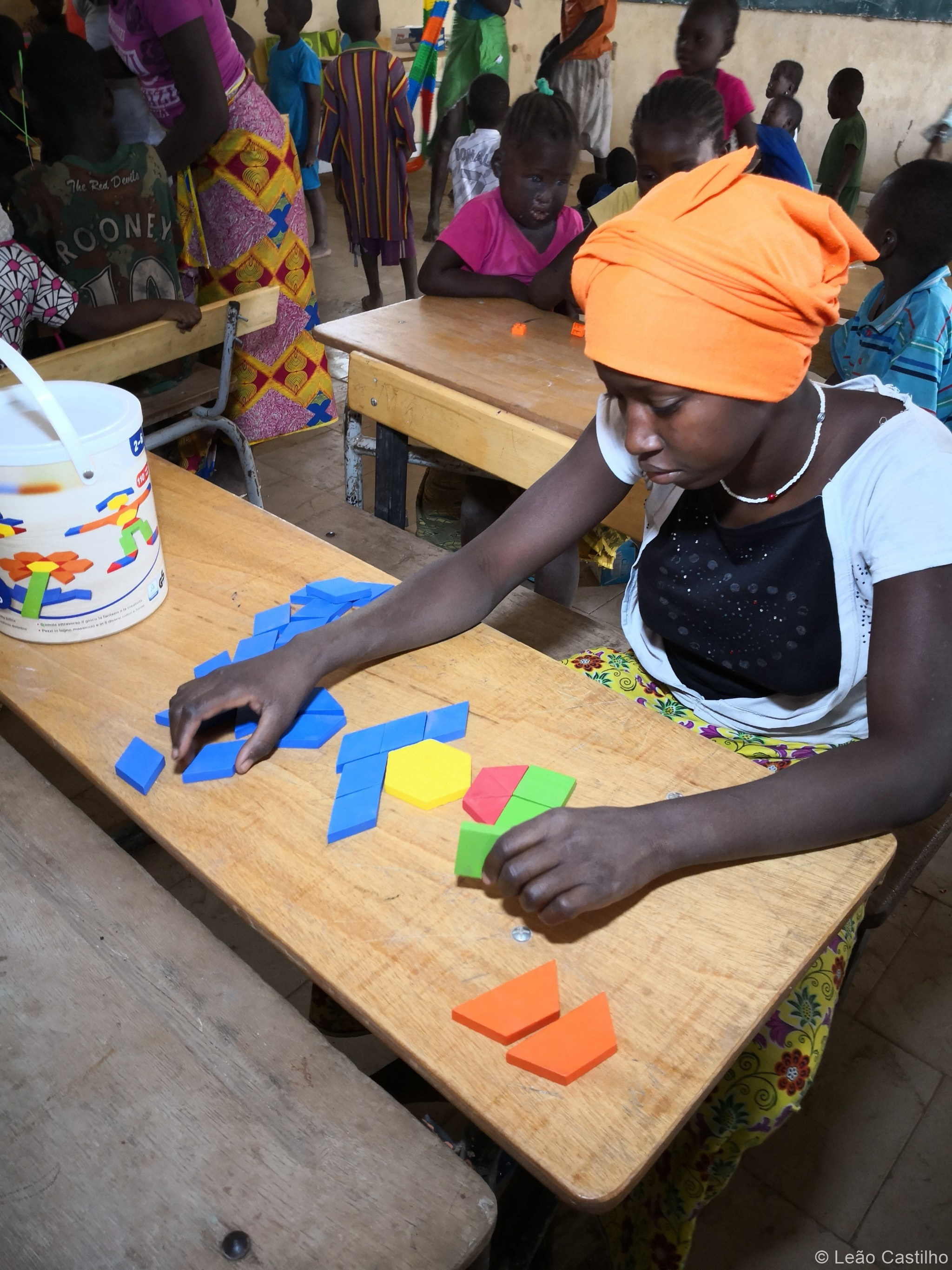 Photos of volunteer work at Senegal. Simbahalu