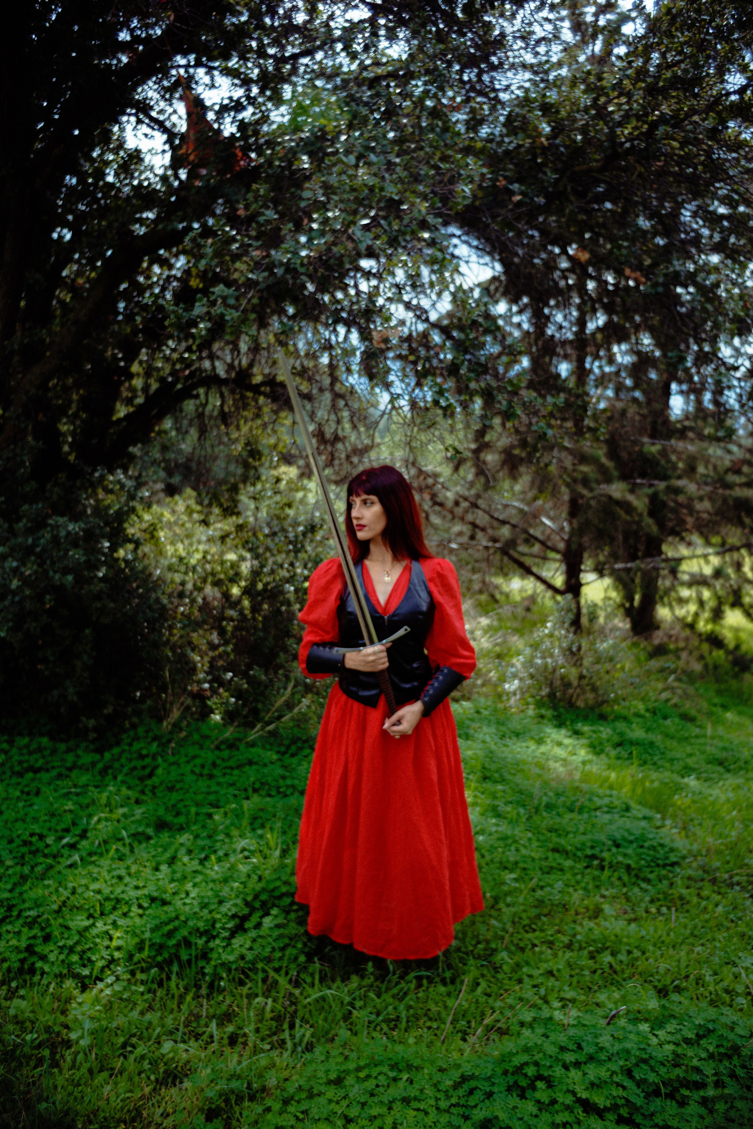 Jana the Forest Knight. Photographer in Greece Kristina