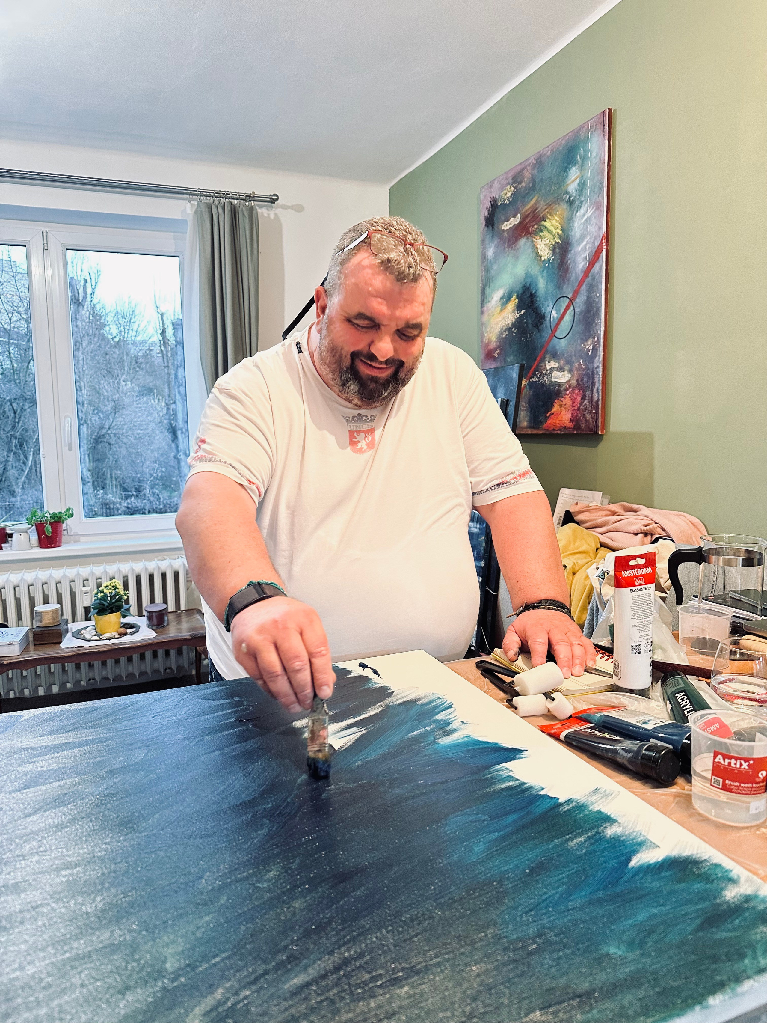 Skupinový workshop introspektivní malby. Dana Lišková — Empatická fotografka | Introspektivní umělkyně | Neurodivergentní koučka| Zakladatelka Artepy.cz