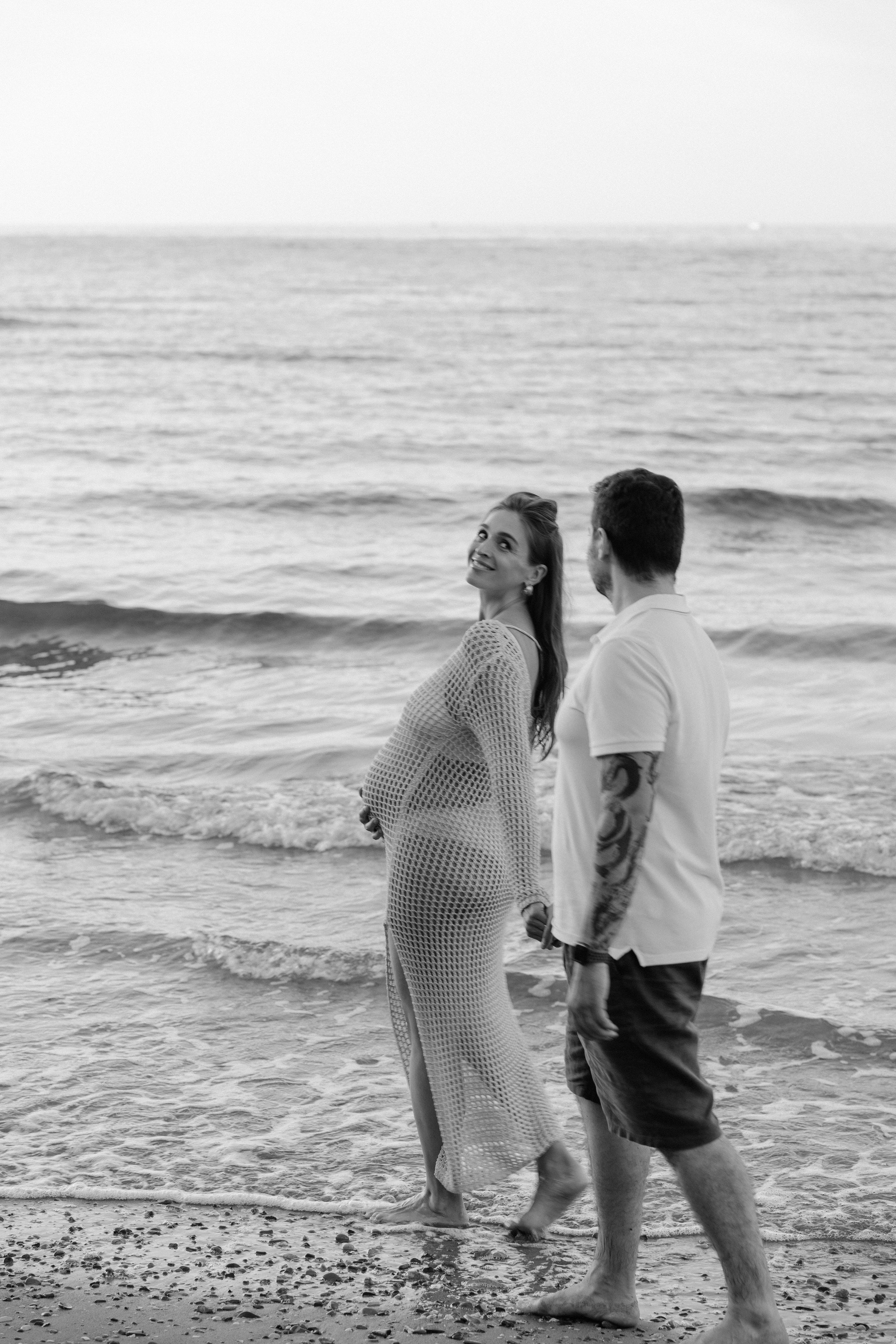 In dolce attesa. Fotografa Rimini