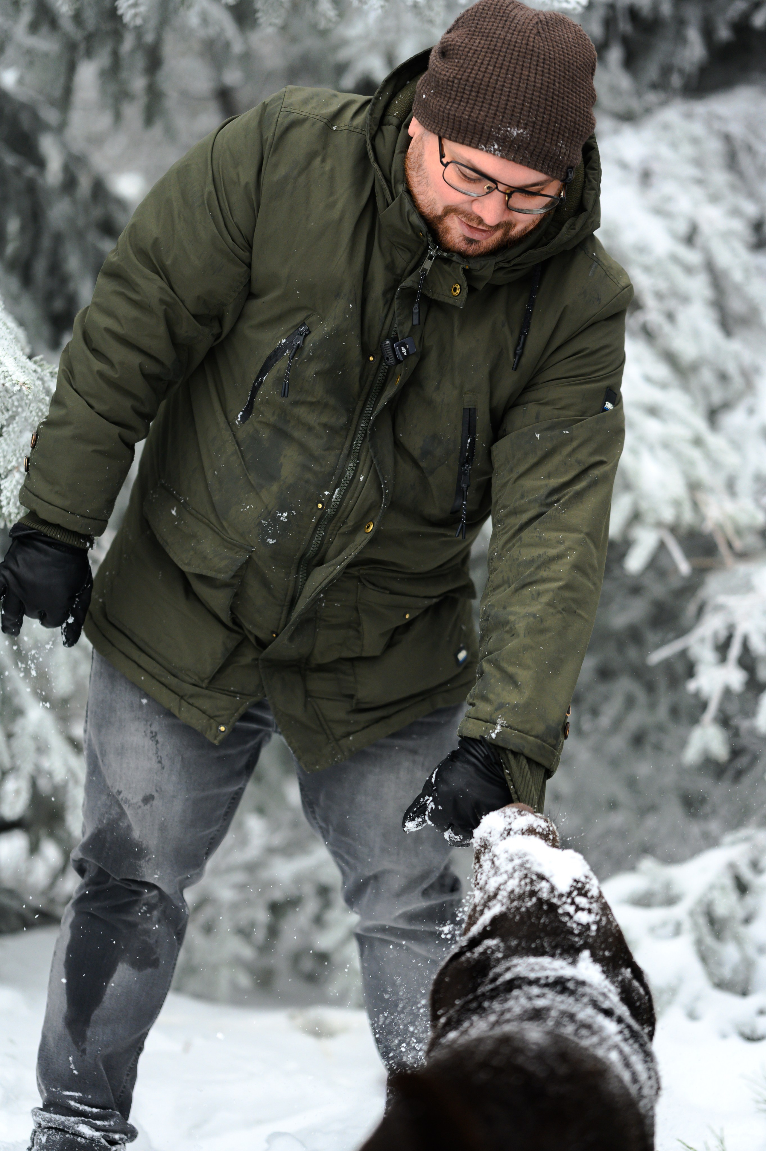 Unvergessliches Winter-Hundeshooting im Erzgebirge. RawPeek