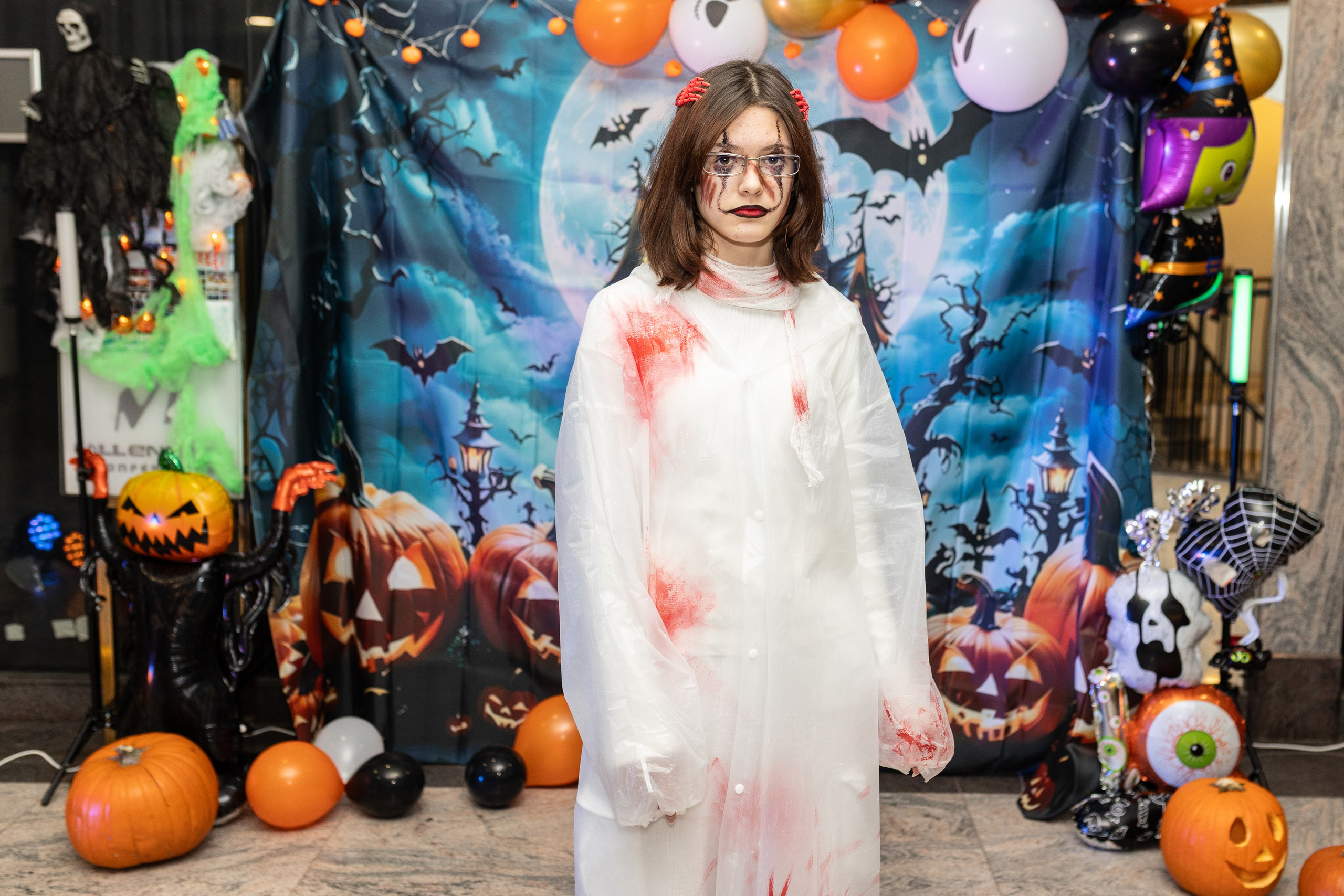 Leo dance studio Helloween 2025. Семейный и детский фотограф в Варшаве Мила Бобровская