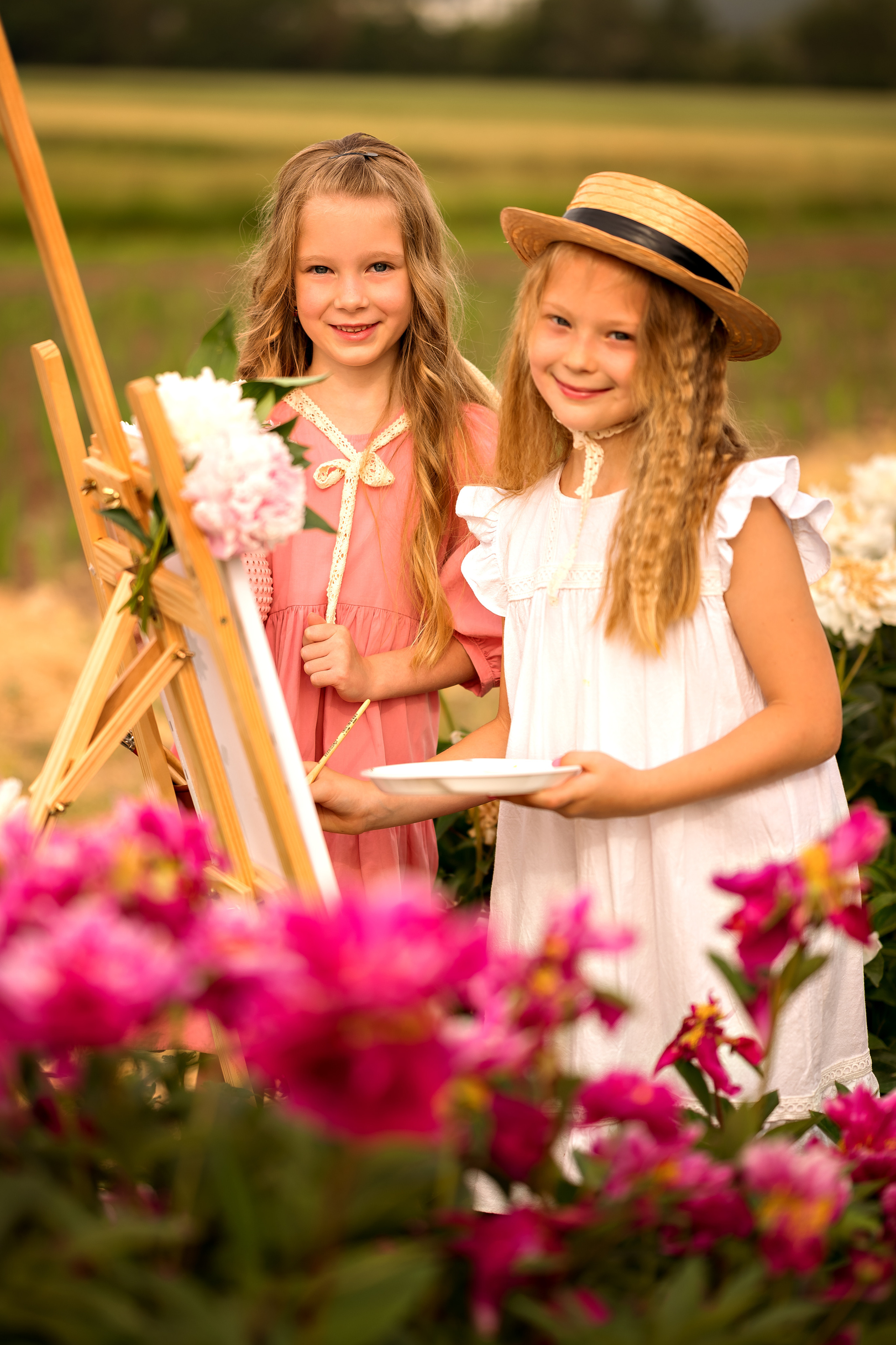 Schneeweißchen und Rosenrot. Kinder- & Familienfotograf in Gaildorf und Umgebung Valentina Vogel