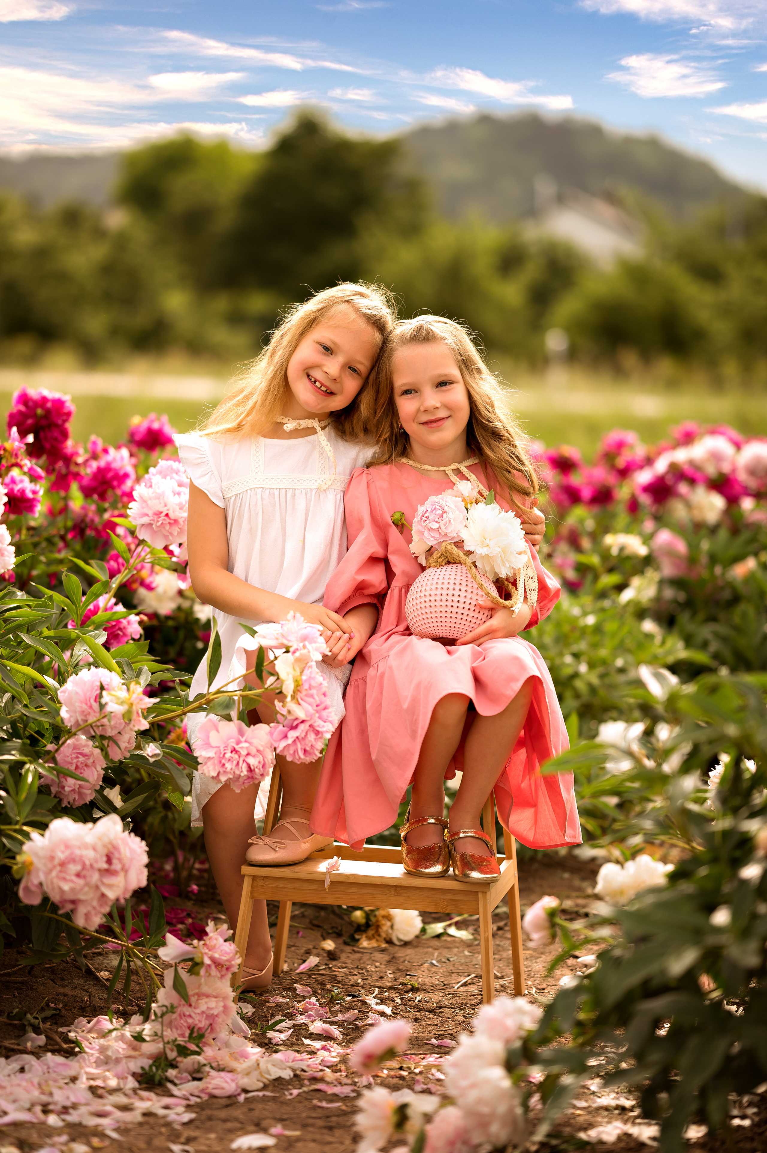 Schneeweißchen und Rosenrot. Kinder- & Familienfotograf in Gaildorf und Umgebung Valentina Vogel