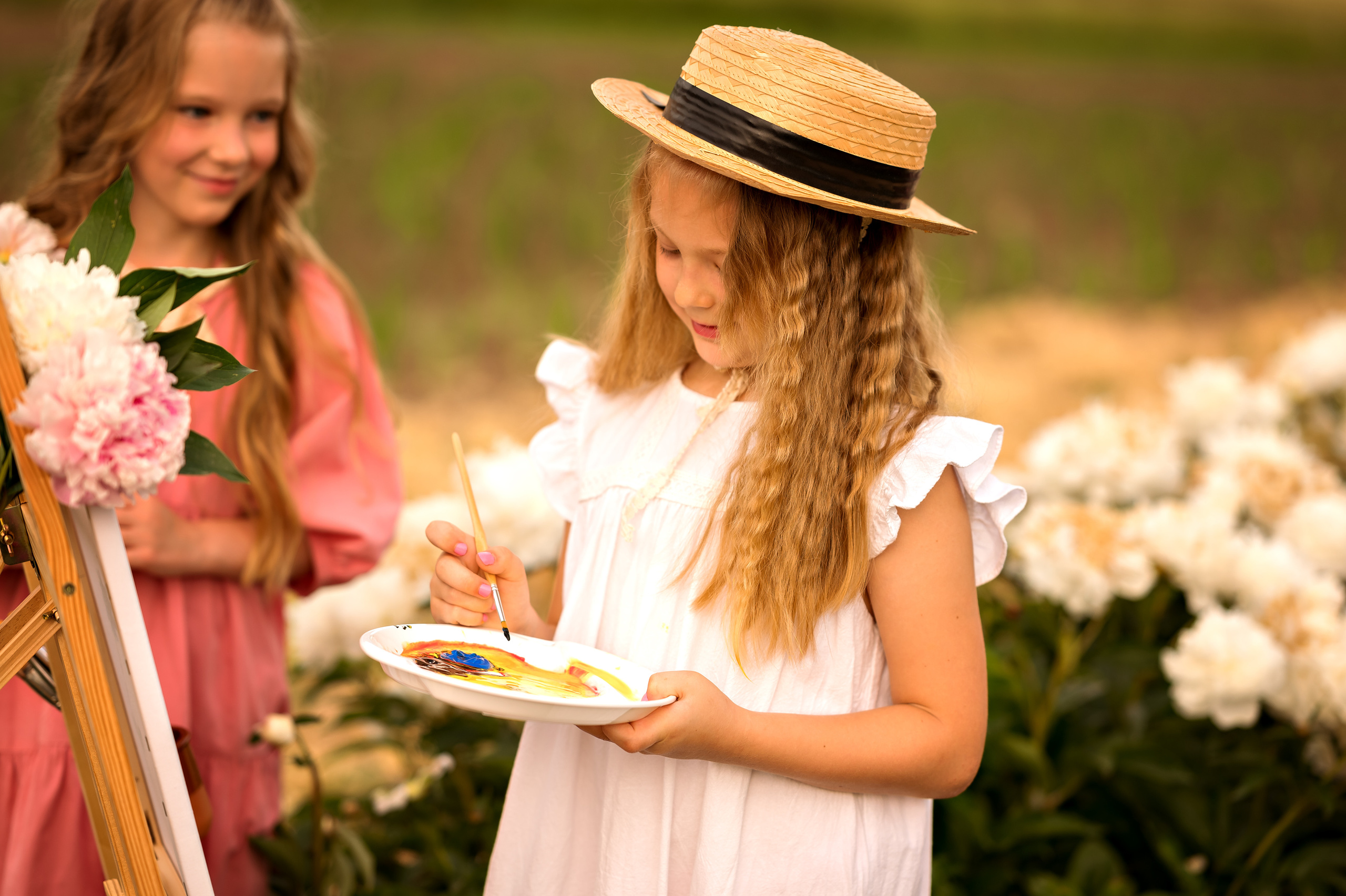Schneeweißchen und Rosenrot. Kinder- & Familienfotograf in Gaildorf und Umgebung Valentina Vogel