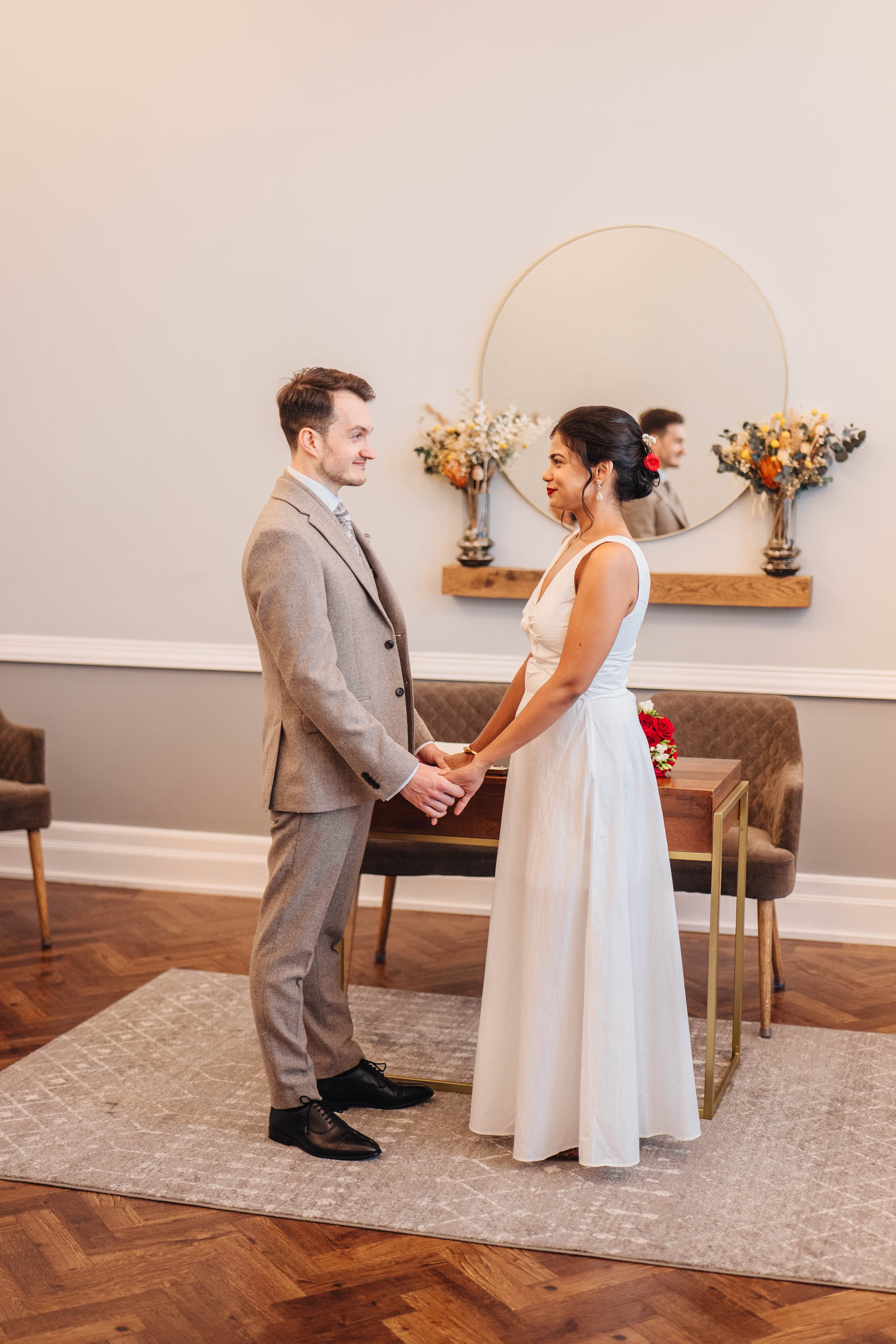 Wedding in Islington town hall