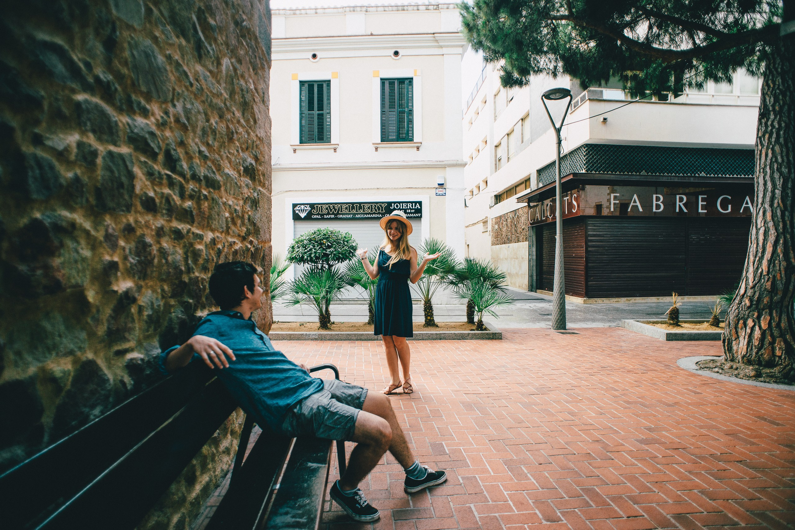 Xenia&Enrique sesion de pareja en LLoret de Mar. Fotógrafo profesional Bilbao