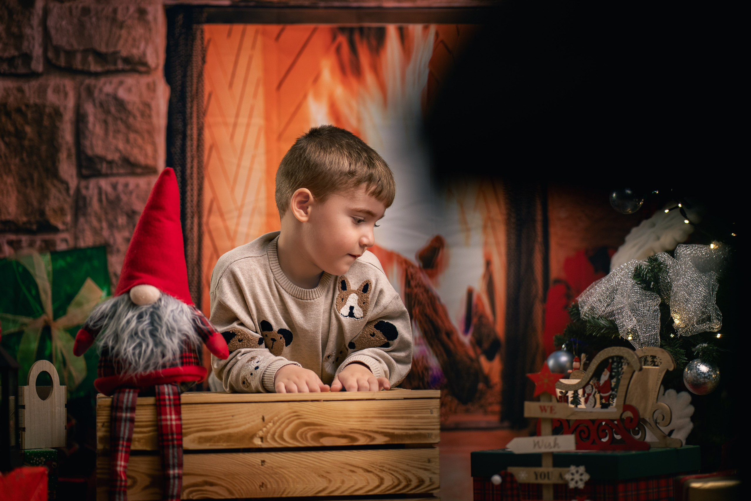 Sedinta foto Craciun — Gradinita Miniterra. Liviu Andrei - Fotograf