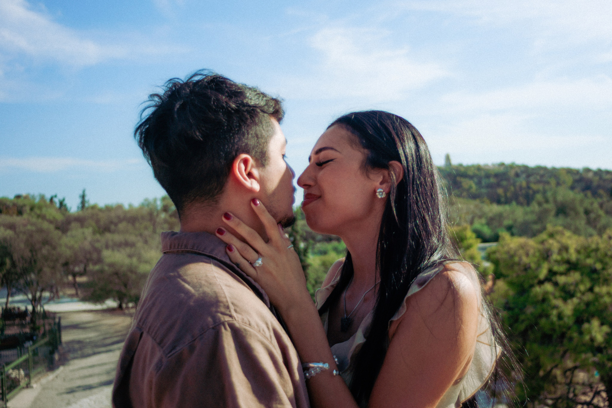 Engagement of Julian and Corine. Photographer in Greece Kristina