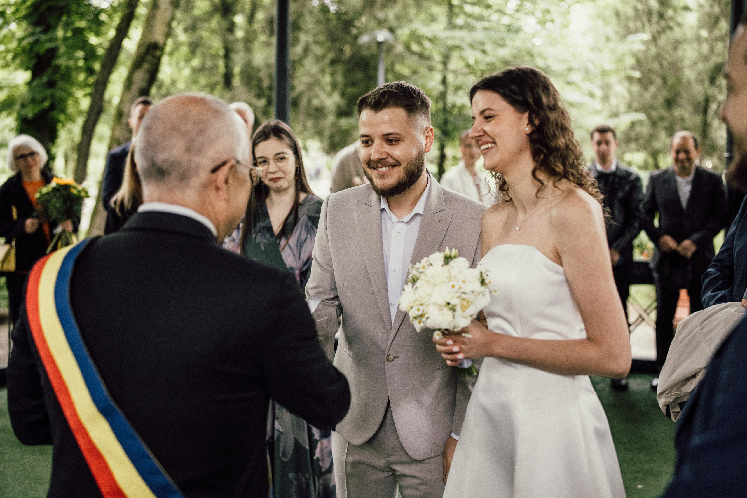 Cununie civilă - Zilele Clujului - Parcul Central din Cluj-Napoca. Horatiu Fat: Fotograf si Videograf Profesionist Nunta Cluj-Napoca