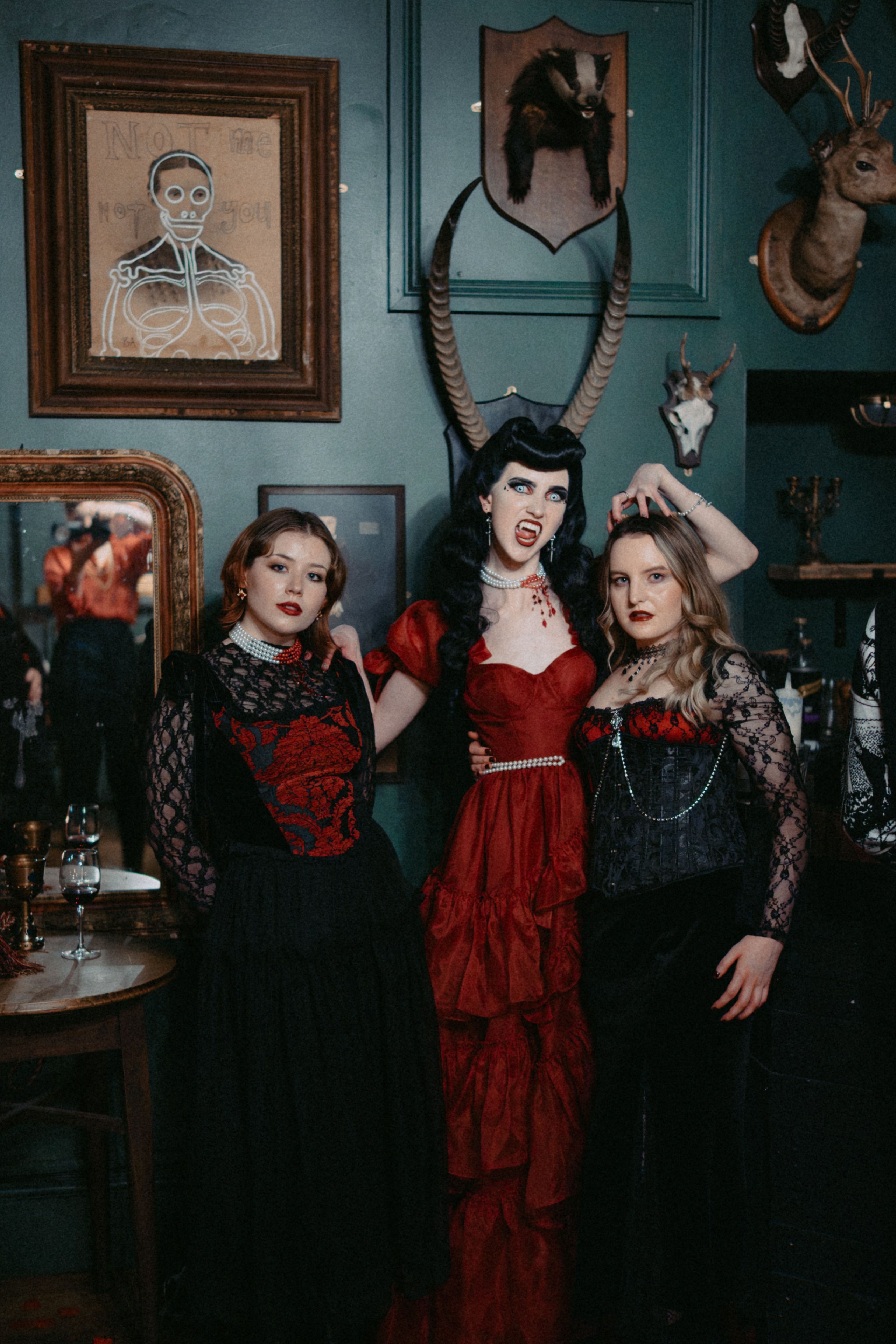 Vampire’s Dinner — Halloween Event Photography for “Gathered Realms”. Moth & Moss Photography