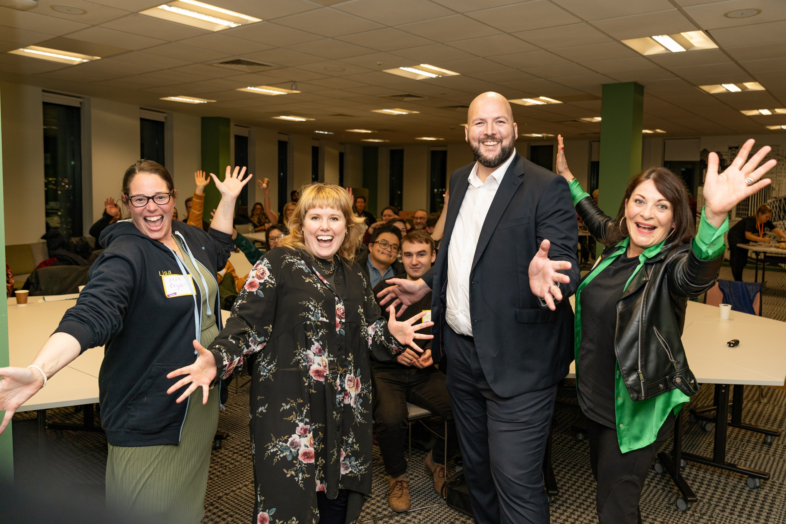 Networking, award launching ceremony, business event photography