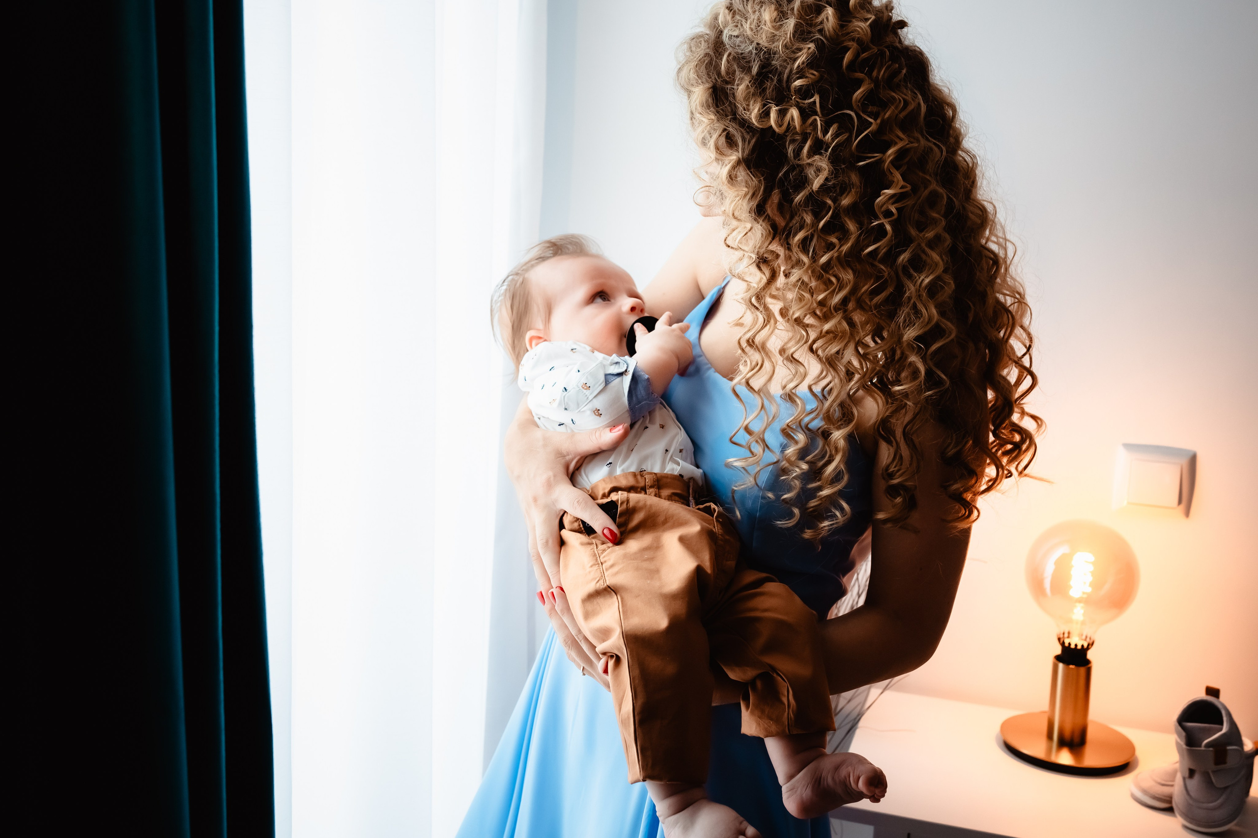 Bebelus la petrecerea de botez. Stefan Teodorescu — Fotograf de Nunta