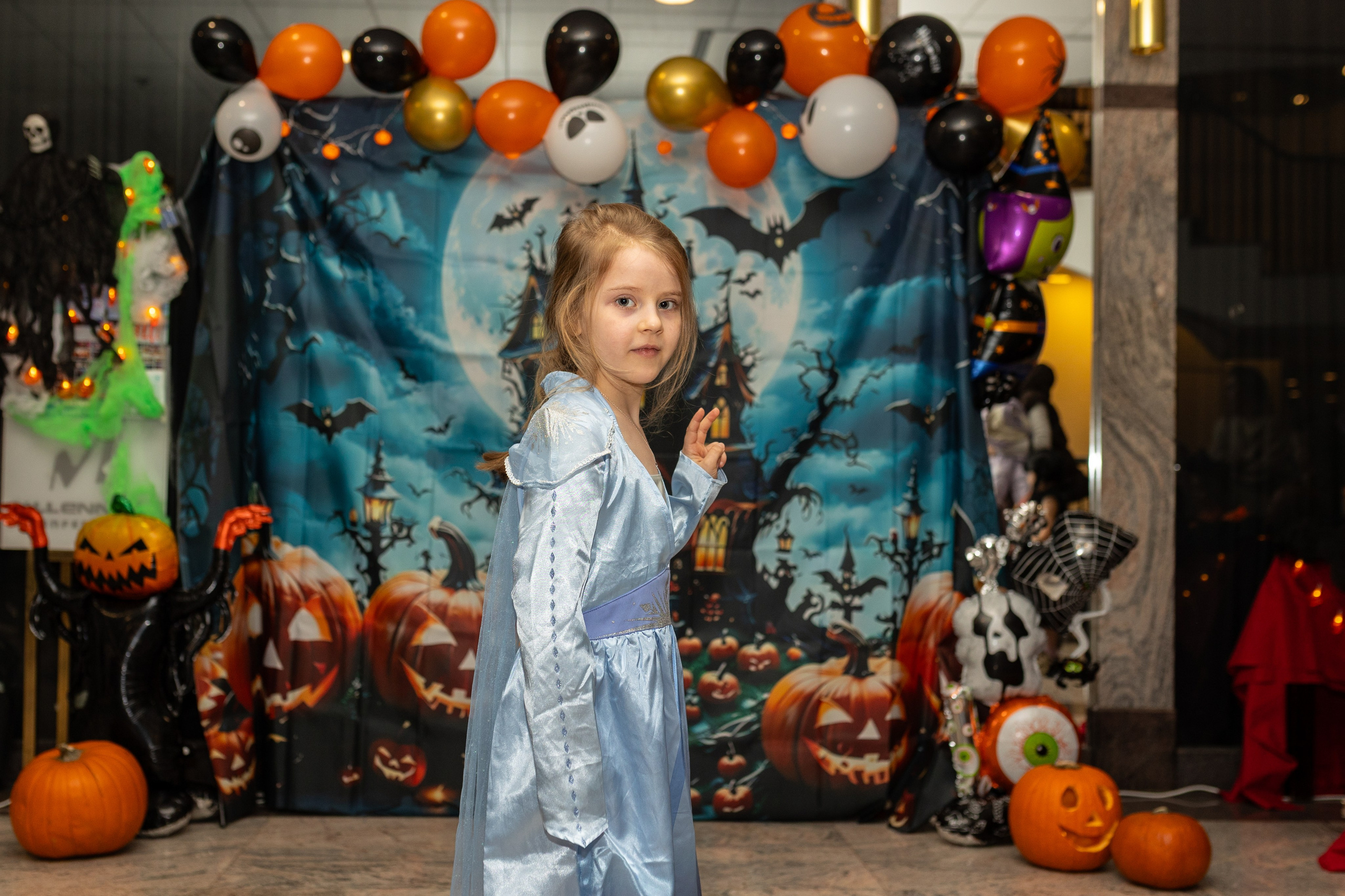 Leo dance studio Helloween 2025. Семейный и детский фотограф в Варшаве Мила Бобровская