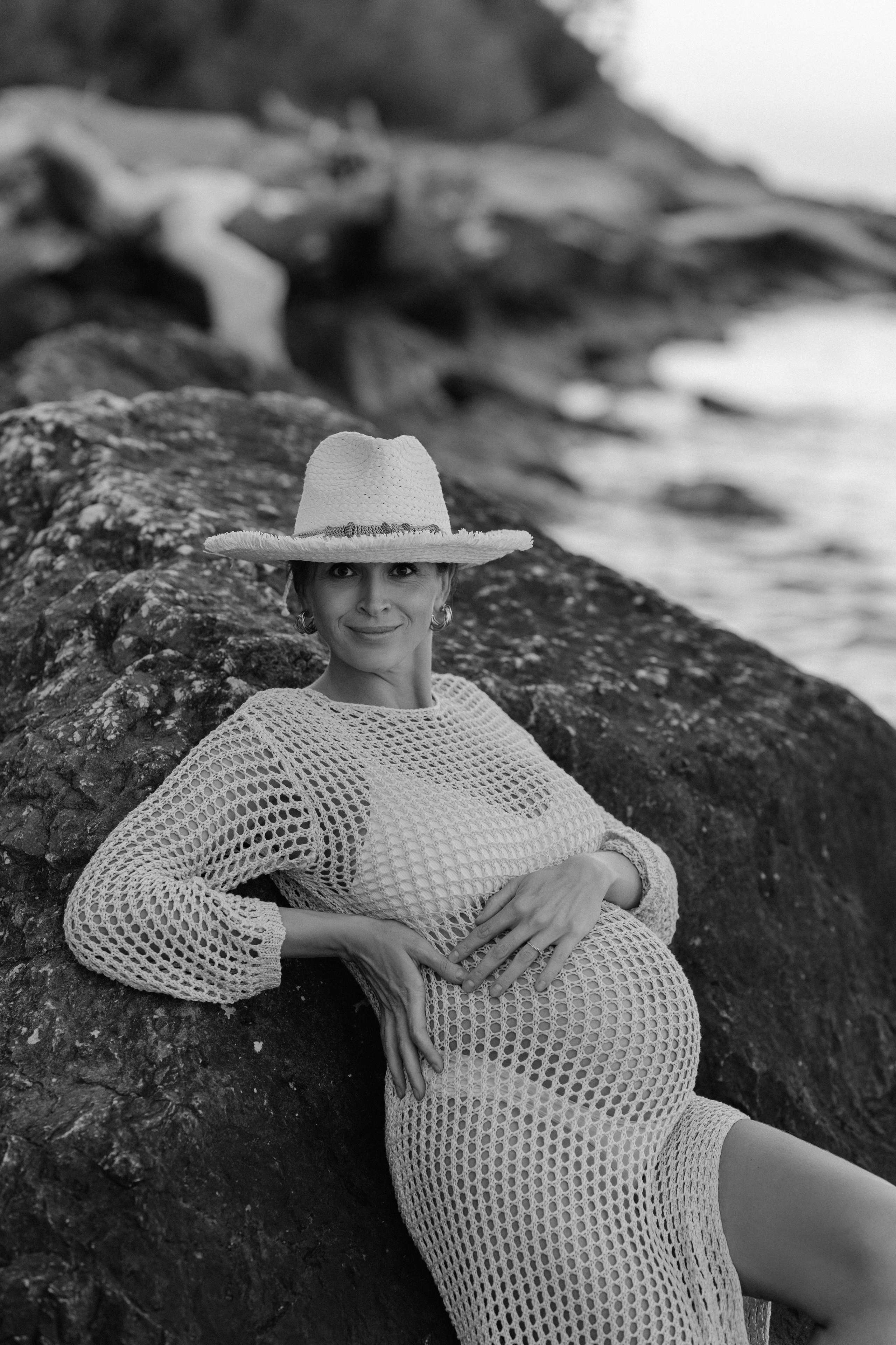 In dolce attesa. Fotografa Rimini