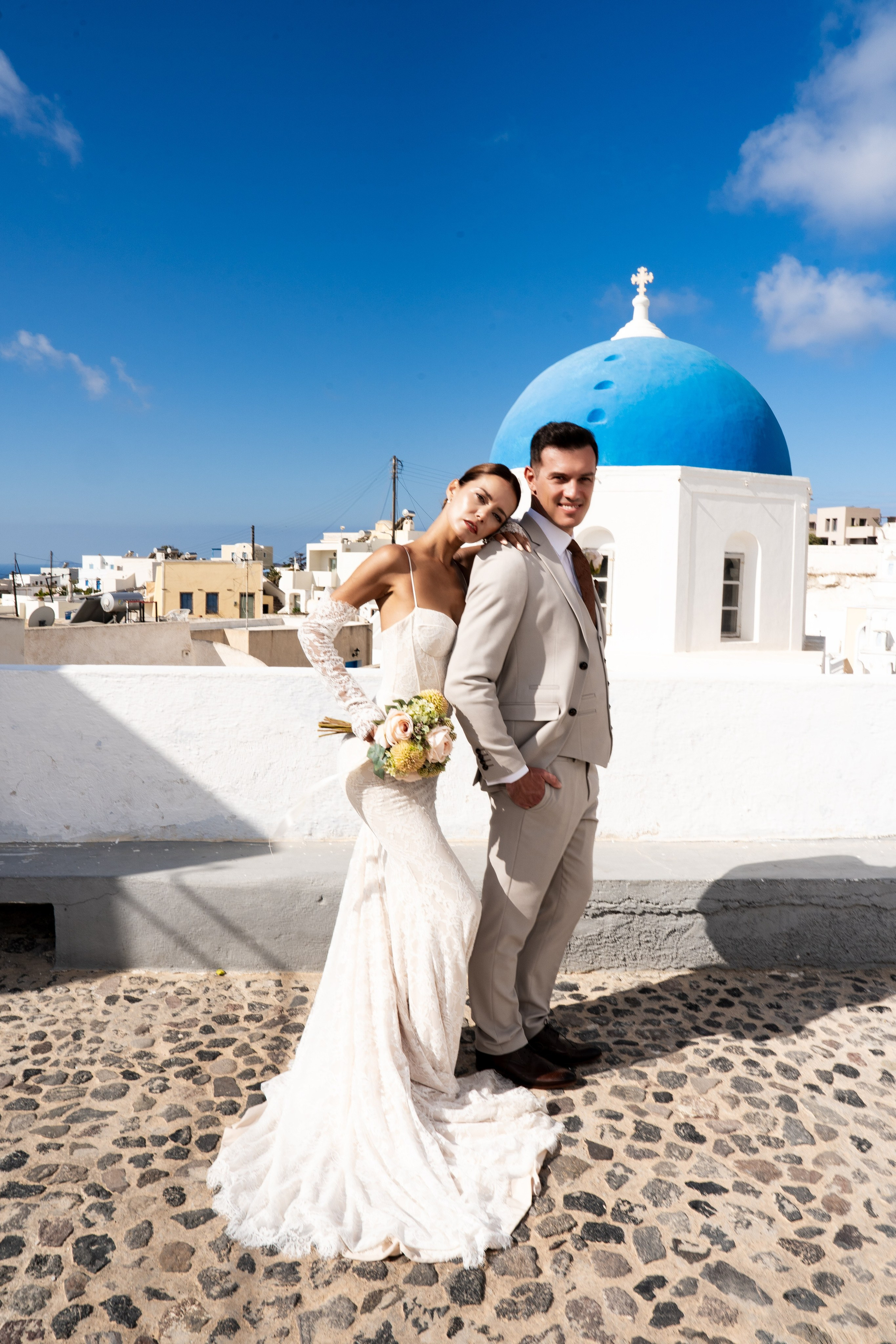 A&N: Santorini. SL Wedding Photo: ponadczasowa 💍 fotografia ślubna | Wrocław & Europa