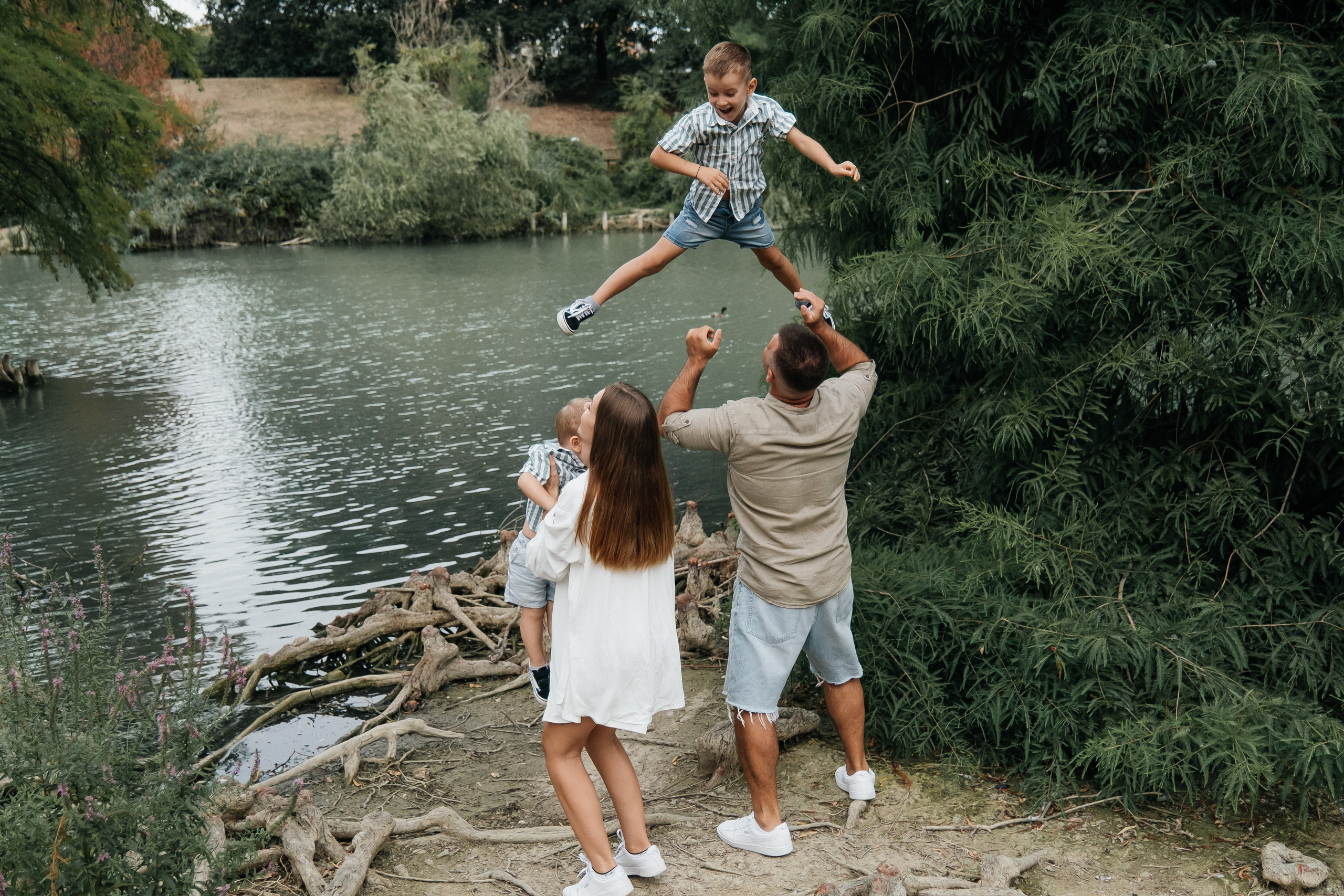 Big family. Fotografa Rimini