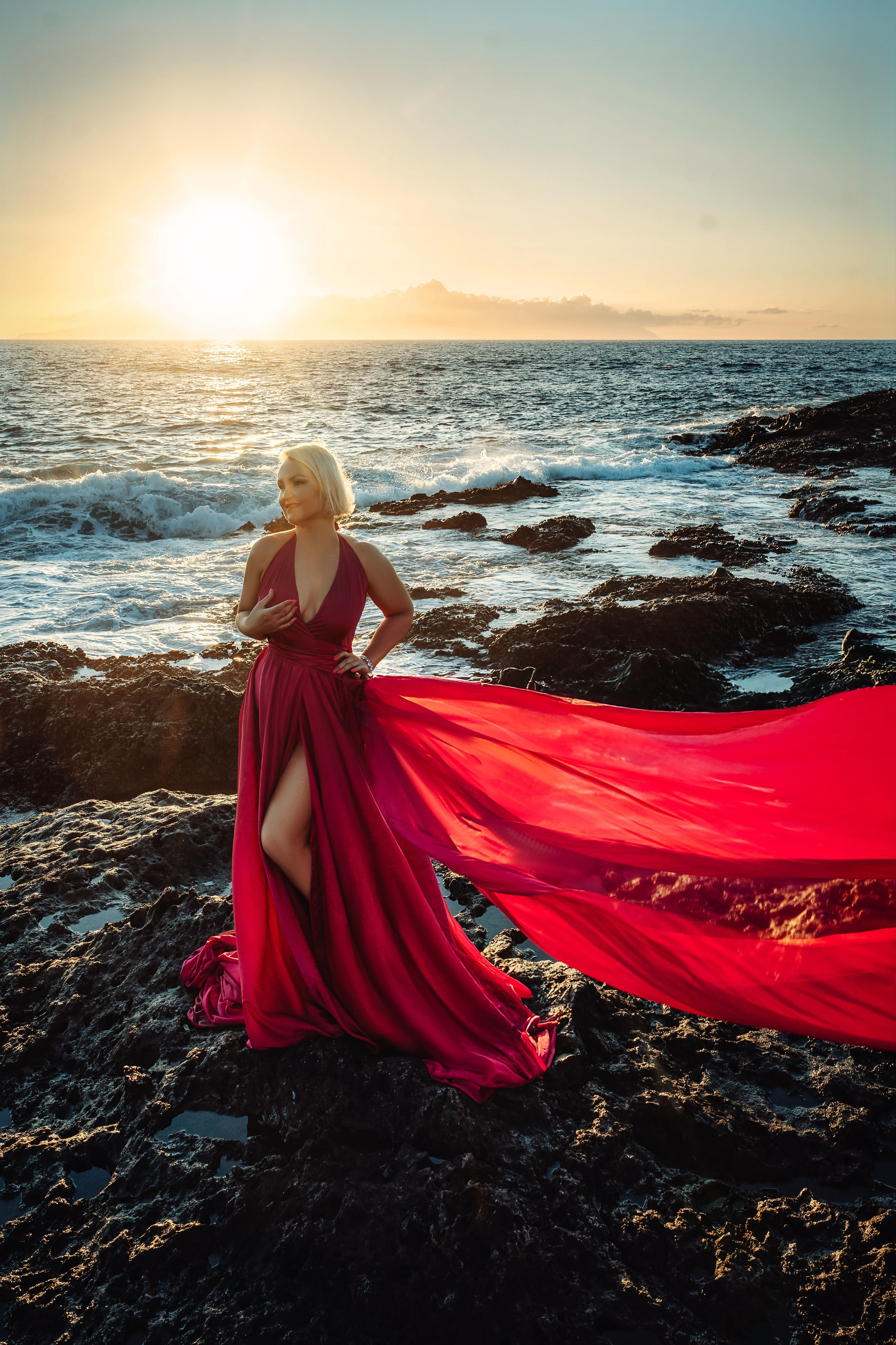 Платье розовое #11 40€. Профессиональный фотограф на Тенерифе