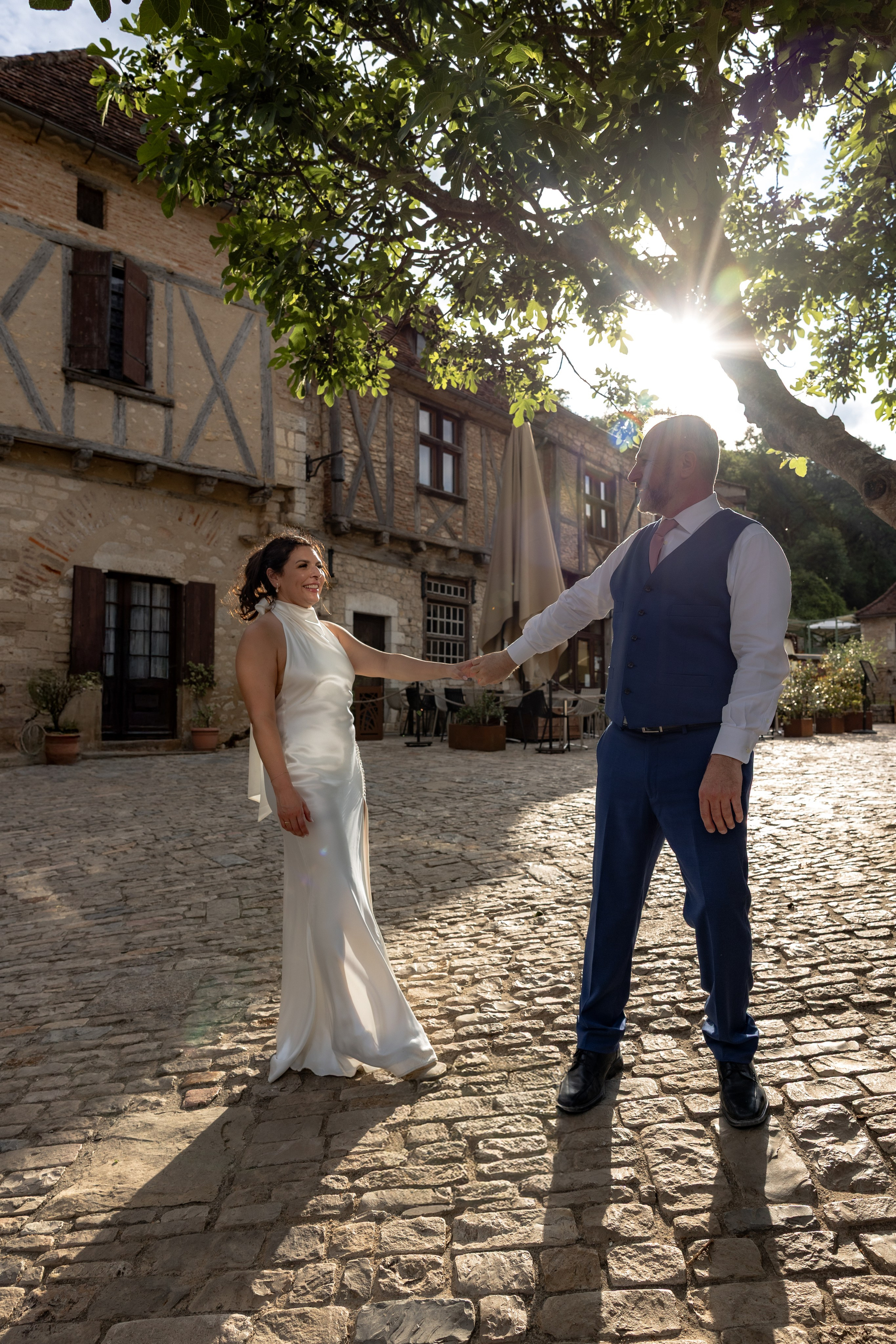 Elopement near Saint-Cirq-Lapopie. Crystal&Robert. Евгения Смирнова — фотограф в Тулузе и юго-западной Франции