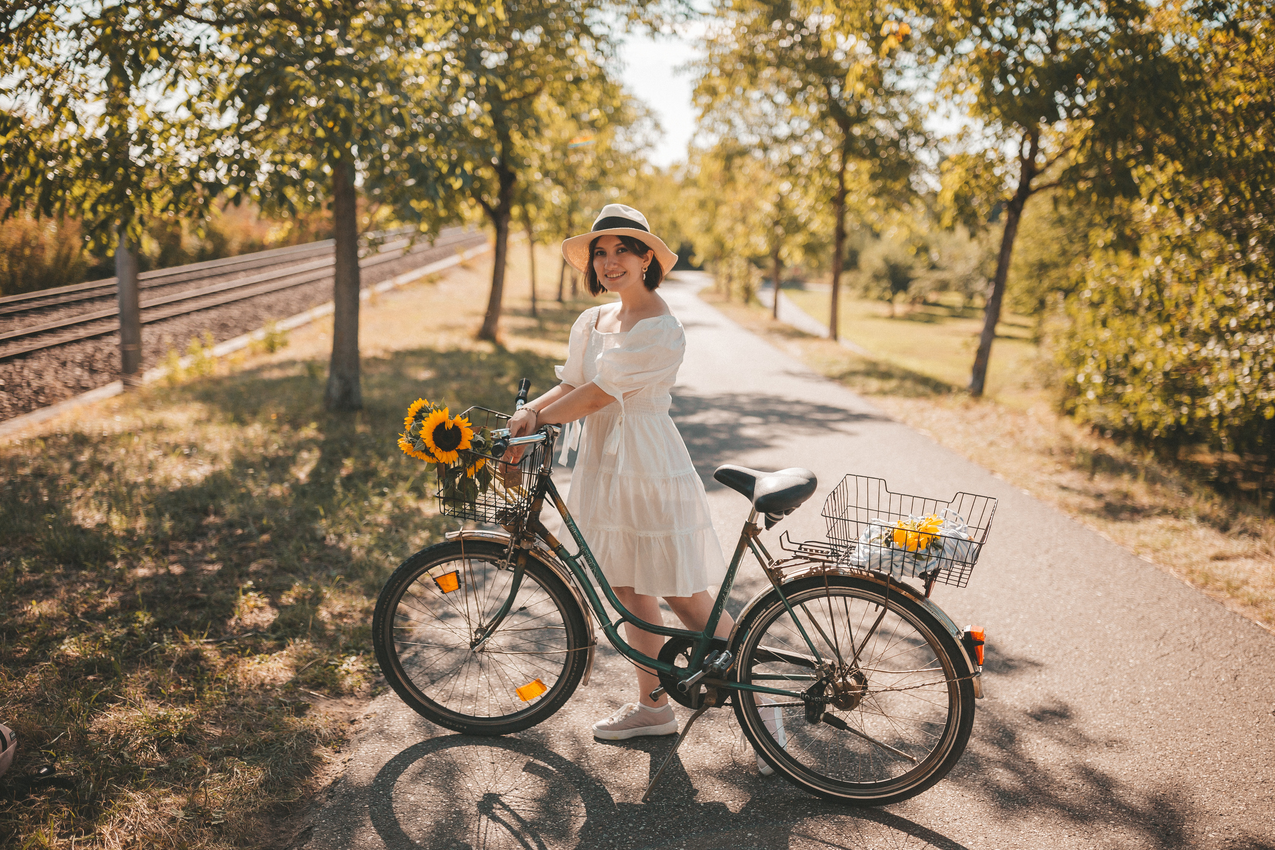Фотосессия с подсолнухами. Фотограф в Германии — Мария Чистякова