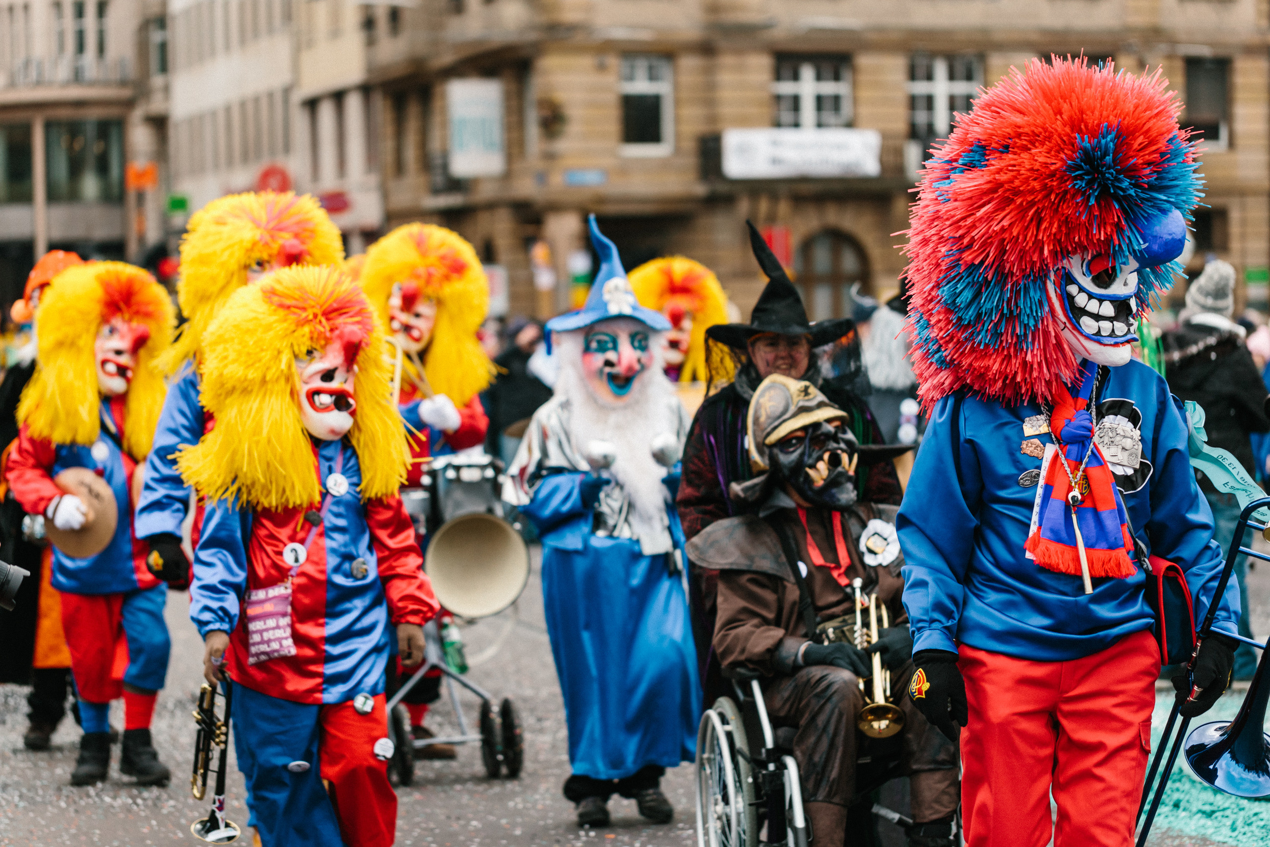 Basler Fasnacht. Maria Chistyakovа — Fotografin in Karlsruhe, Baden-Baden und Umgebung