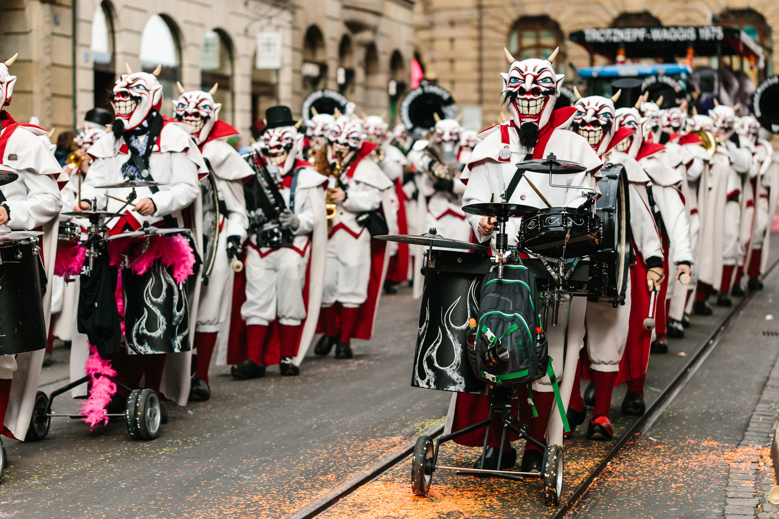 Basler Fasnacht. Maria Chistyakovа — Fotografin in Karlsruhe, Baden-Baden und Umgebung