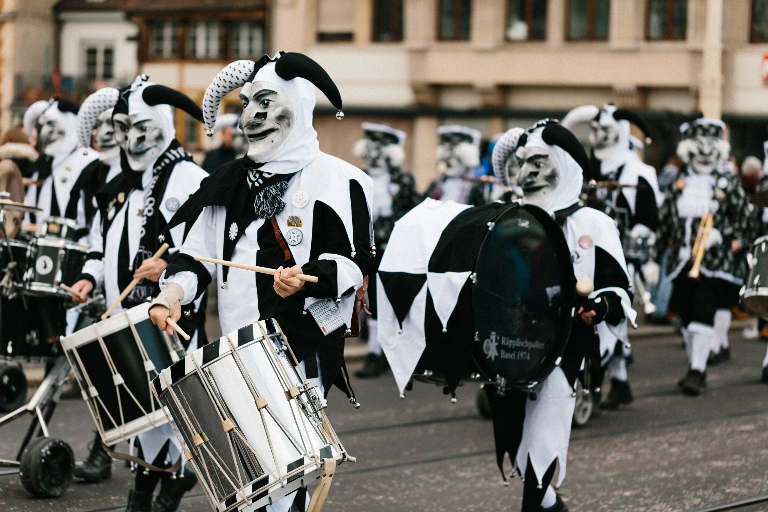 Basler Fasnacht. Maria Chistyakovа — Fotografin in Karlsruhe, Baden-Baden und Umgebung
