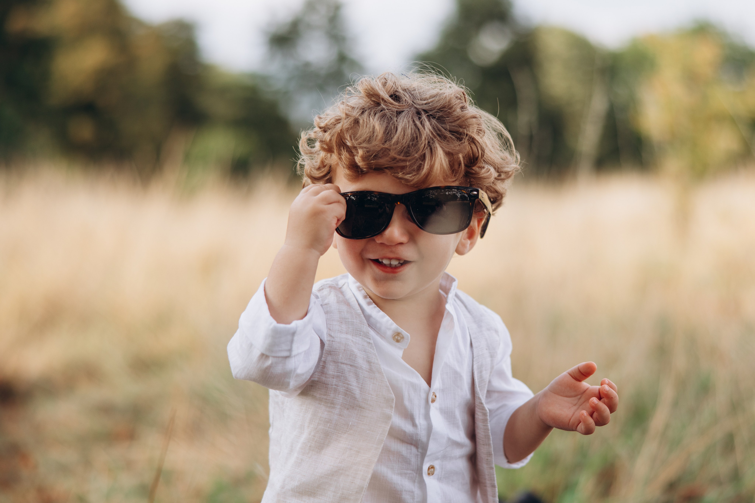 Valerik with parents (Hyde park). Anastasia Klink, Photographer in London