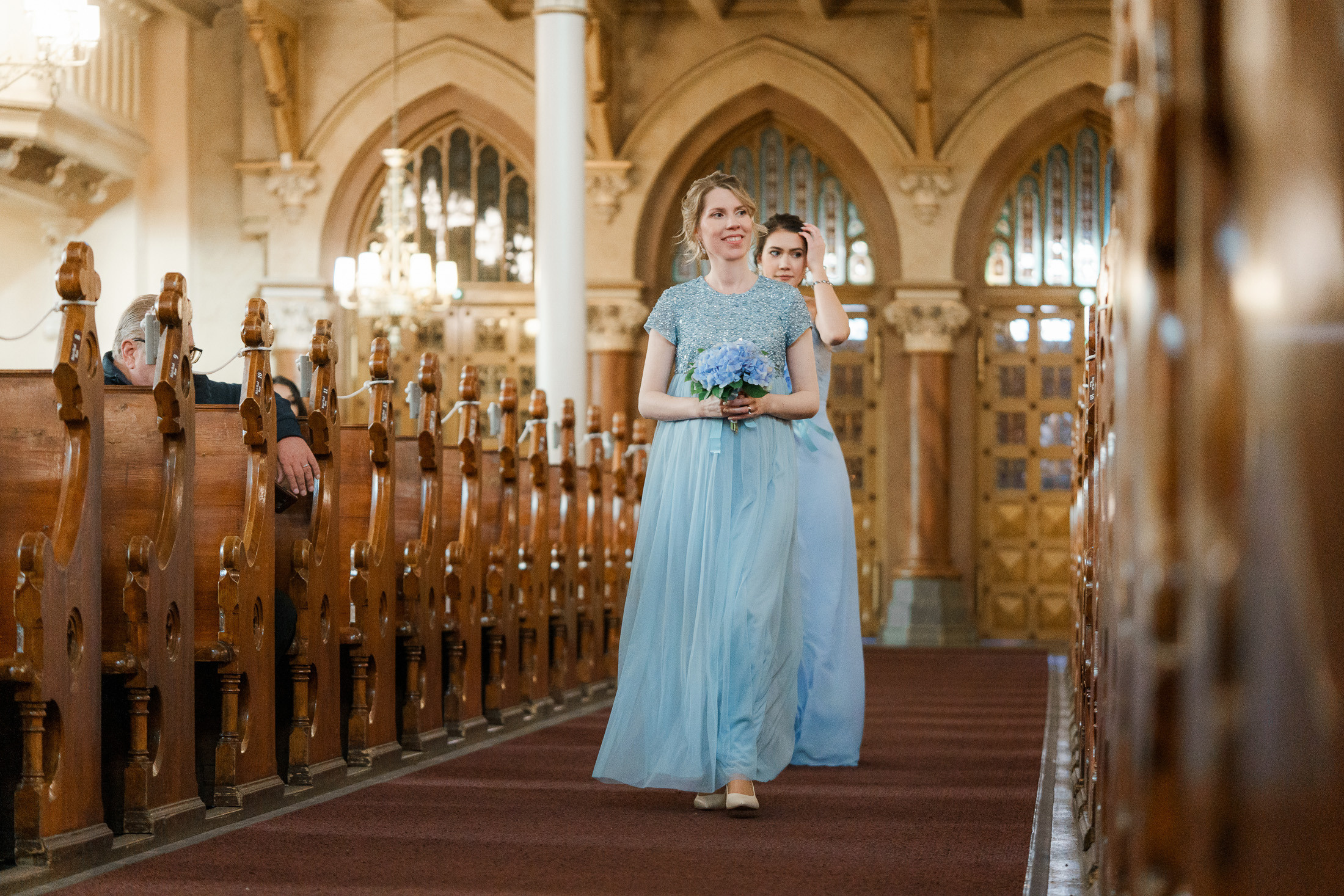 O&A, hääkuvaaja Helsinki, Johanneksen kirkko ja Radisson Blu Royal