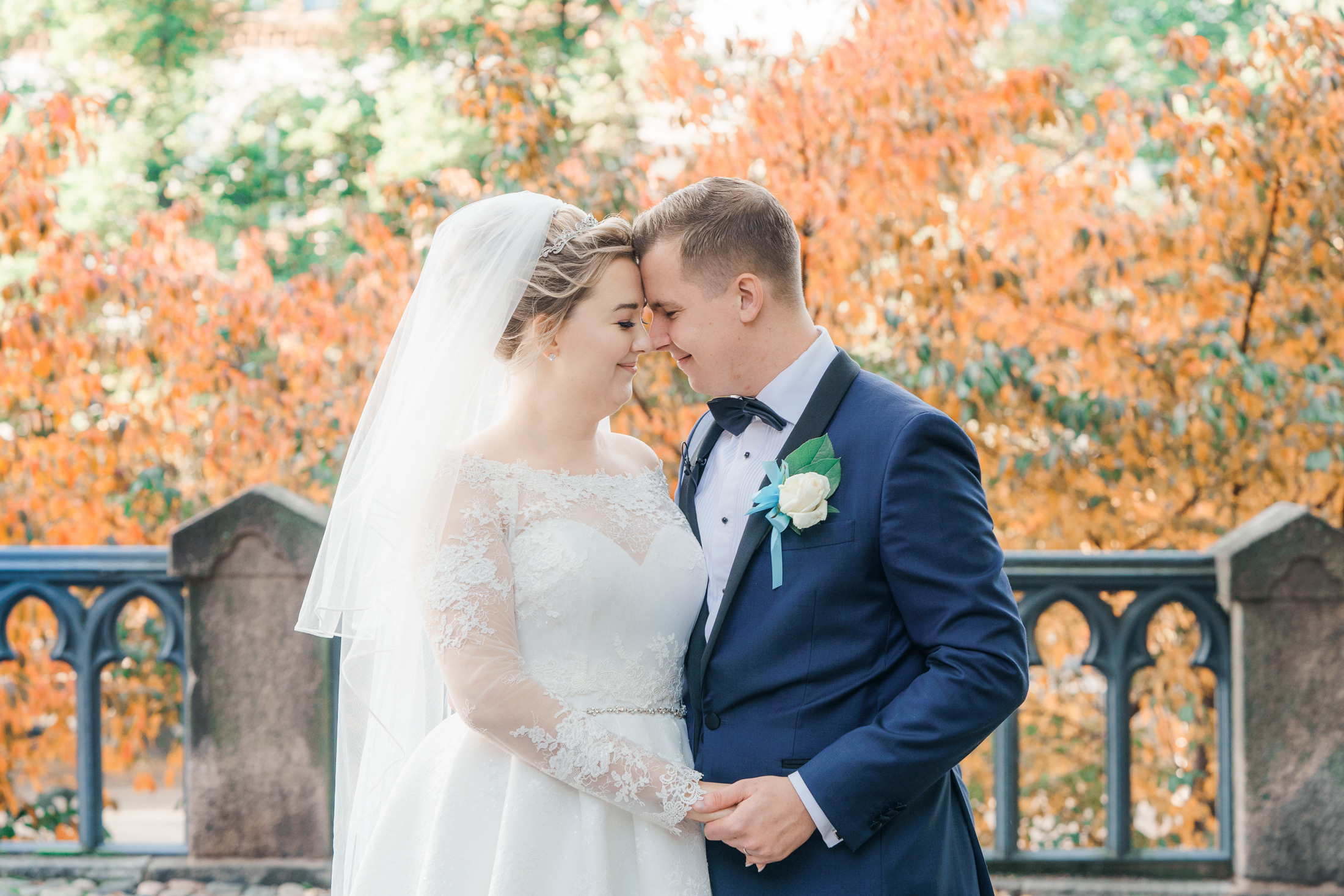 O&A, hääkuvaaja Helsinki, Johanneksen kirkko ja Radisson Blu Royal