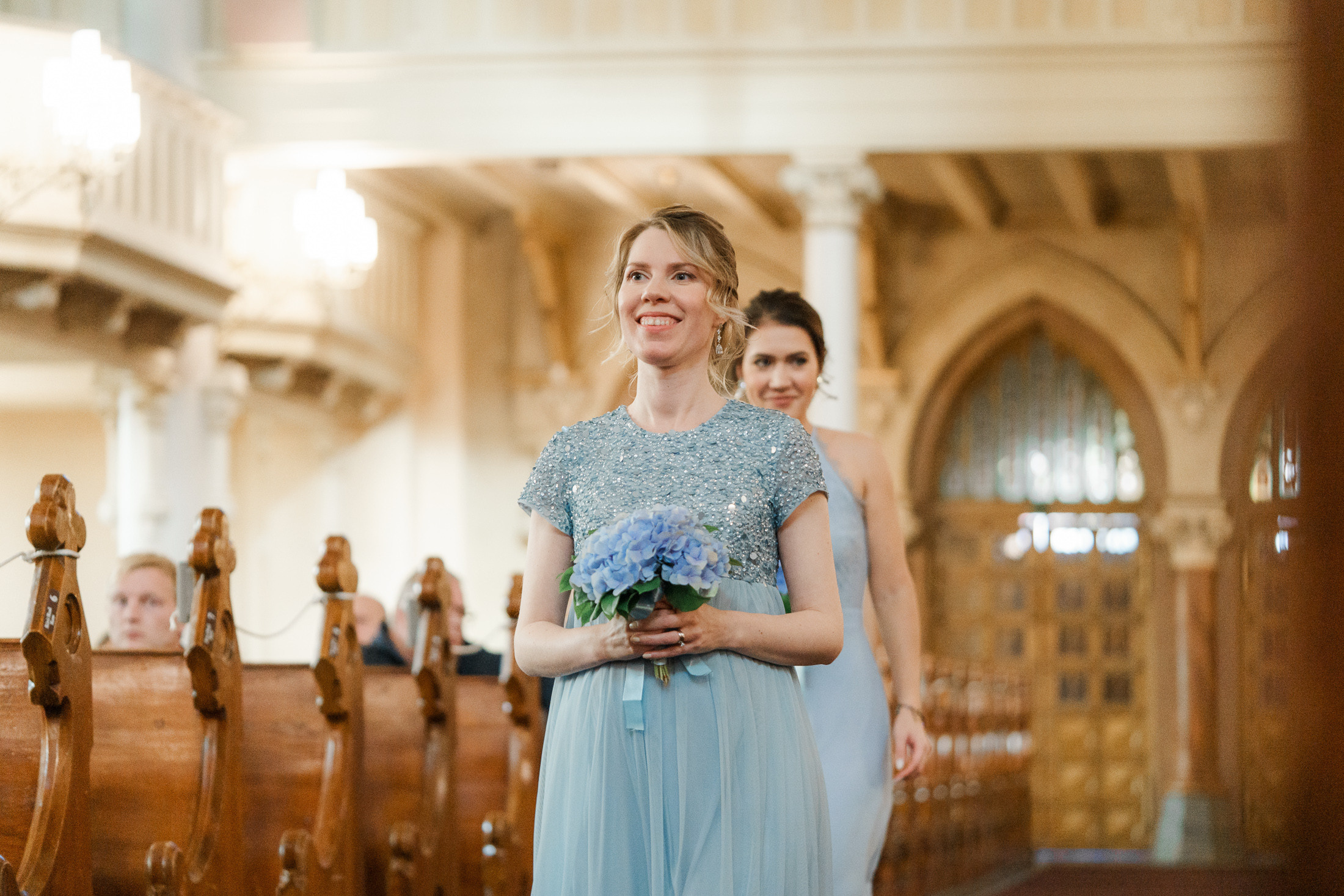 O&A, hääkuvaaja Helsinki, Johanneksen kirkko ja Radisson Blu Royal