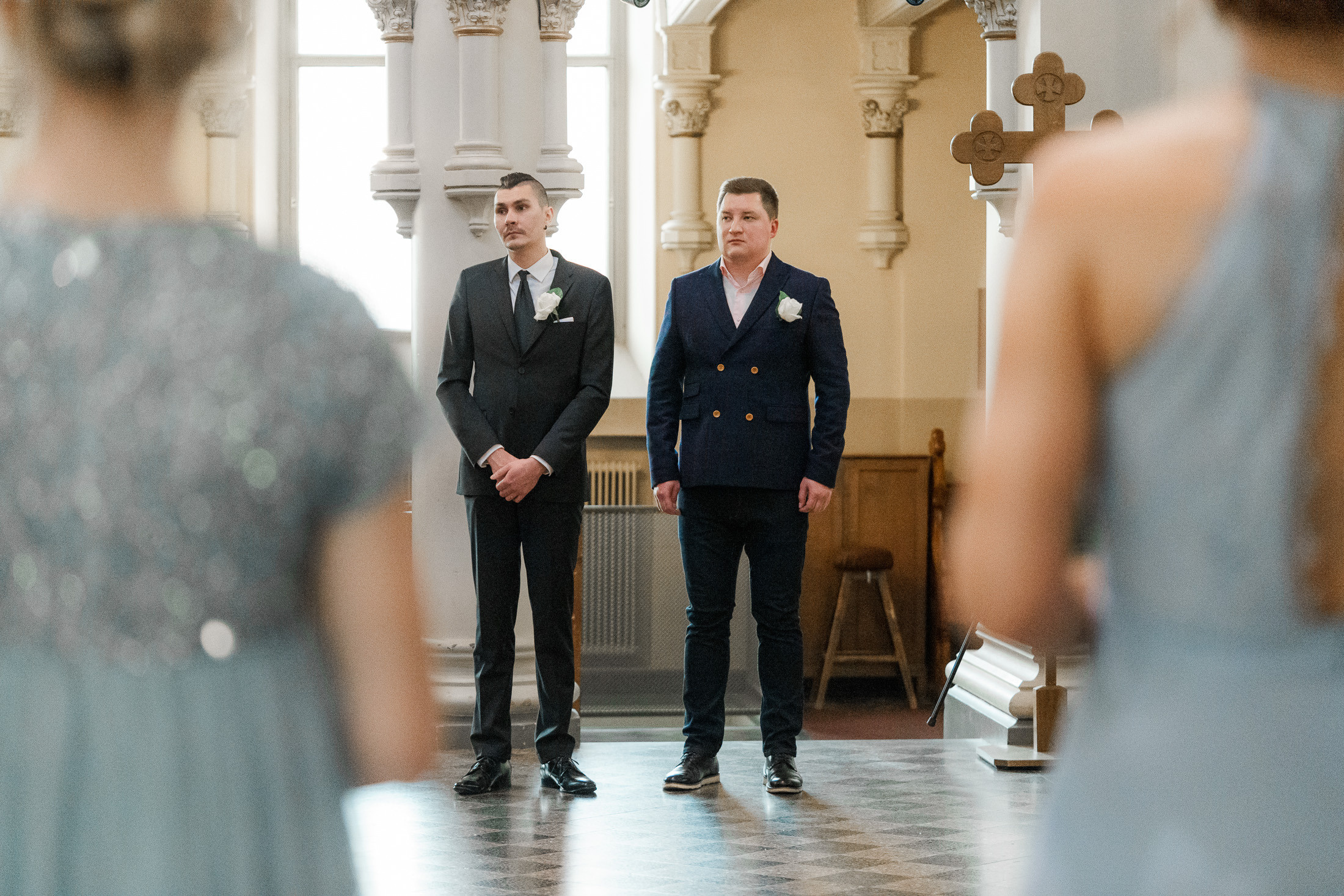 O&A, hääkuvaaja Helsinki, Johanneksen kirkko ja Radisson Blu Royal