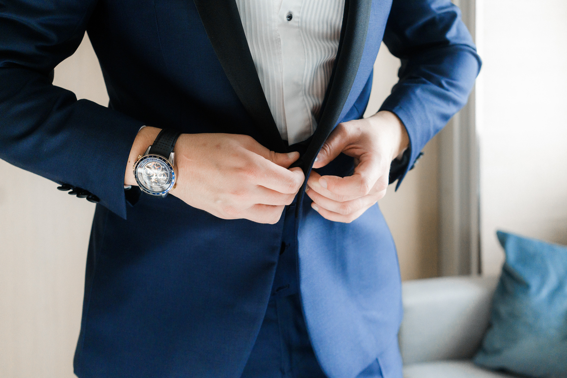 O&A, hääkuvaaja Helsinki, Johanneksen kirkko ja Radisson Blu Royal